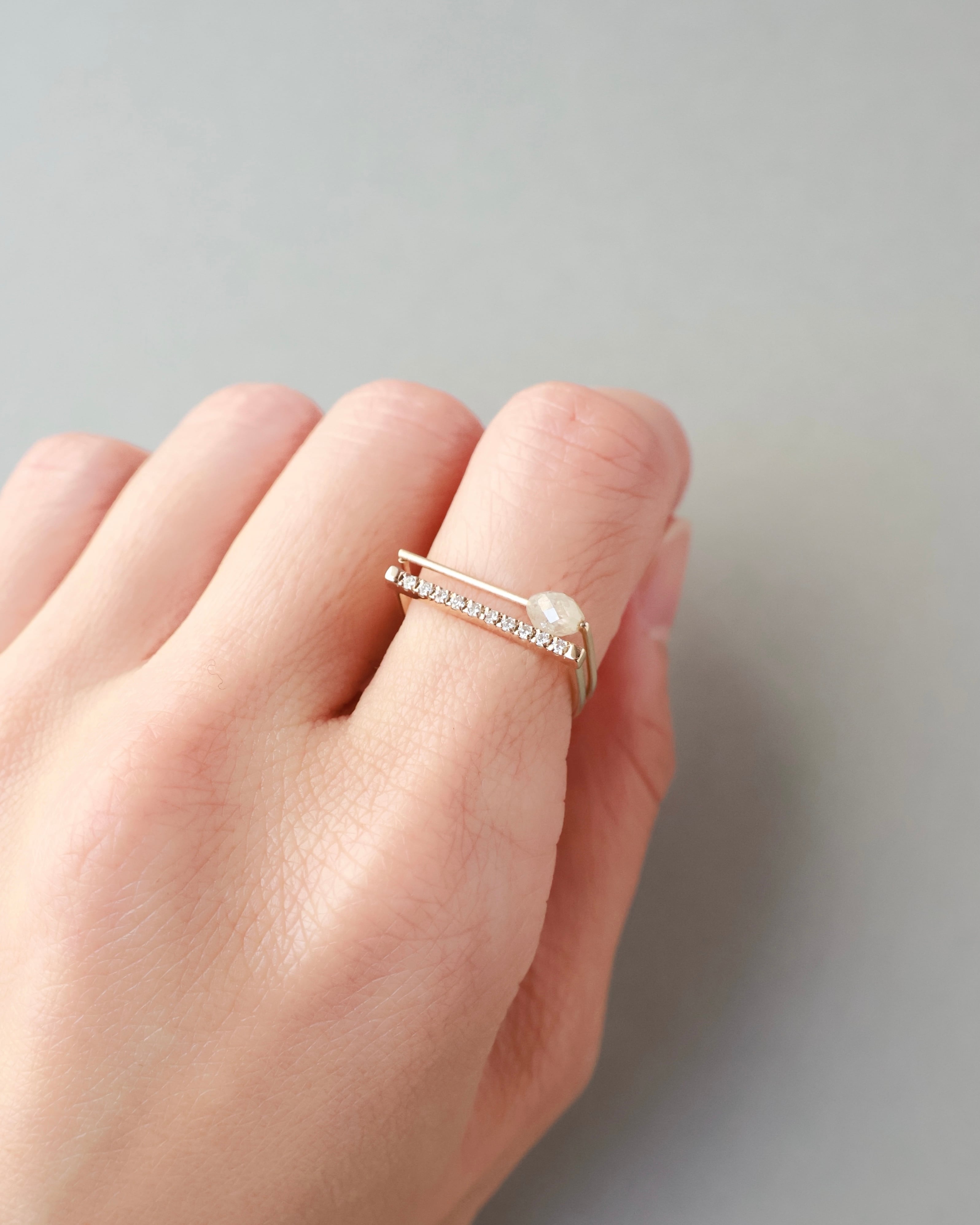 D ring “ヒトメボレ” K18