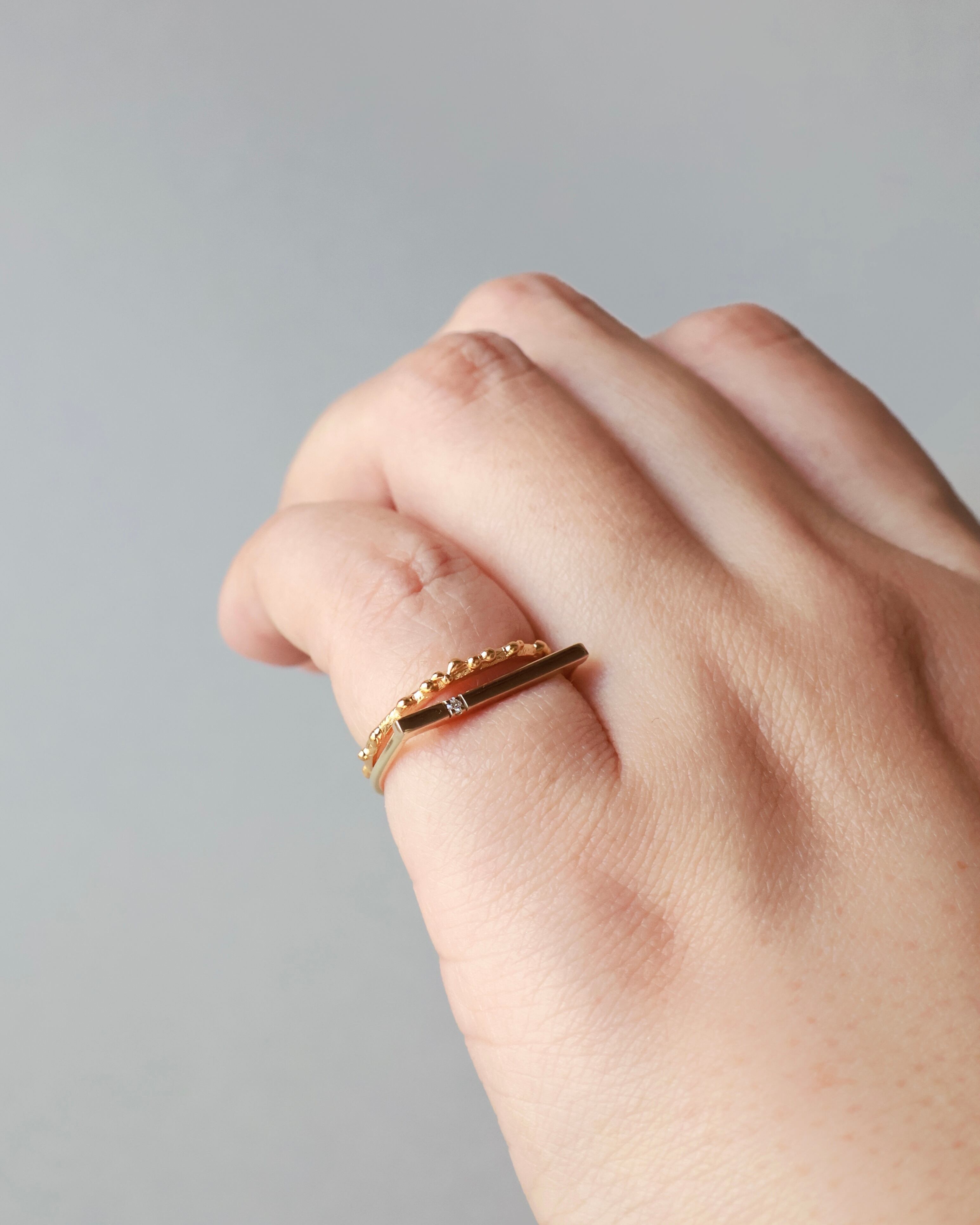 ピンキー steps D ring “first star”