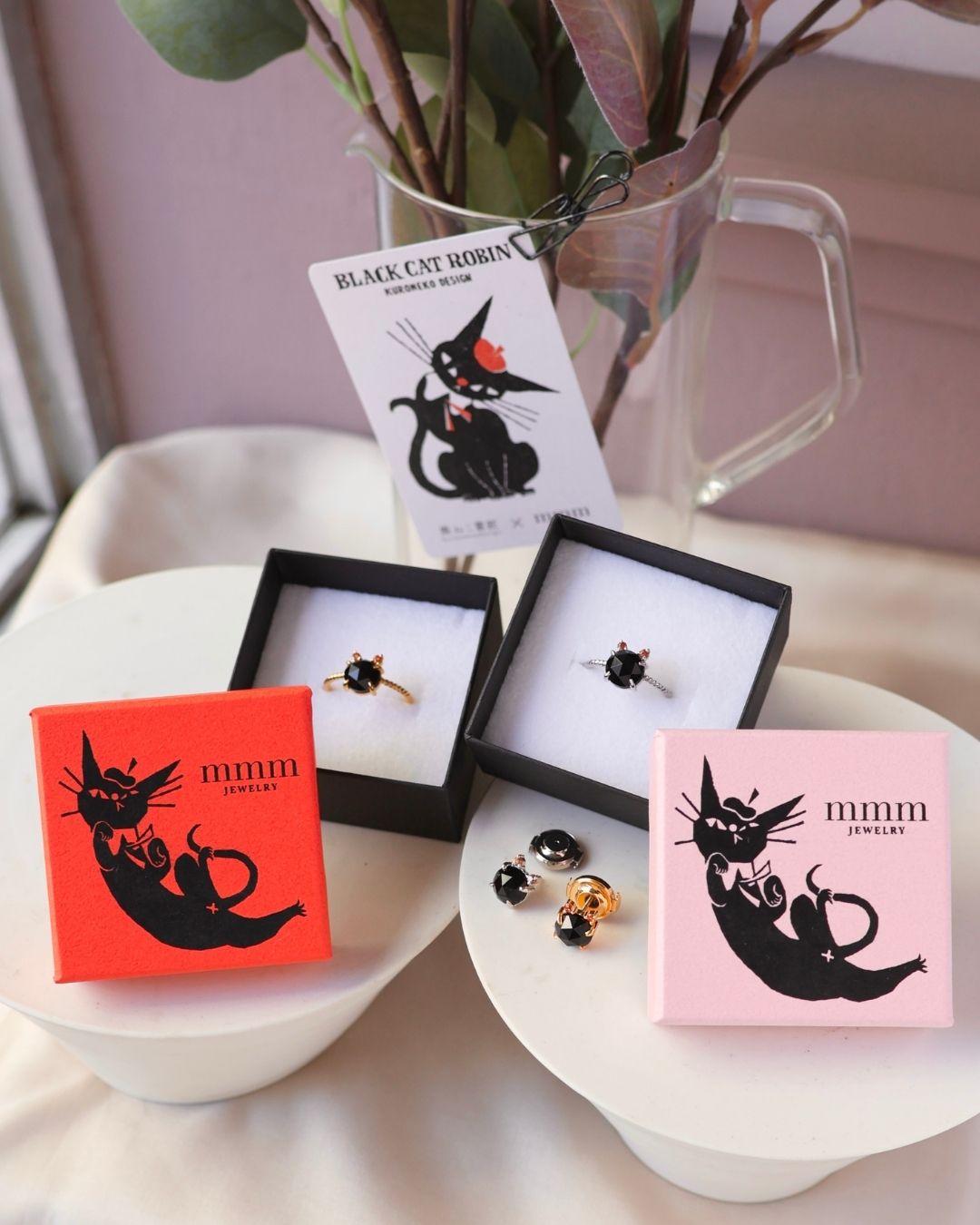 【黒ねこ意匠コラボ】Twist “CAT” Robin