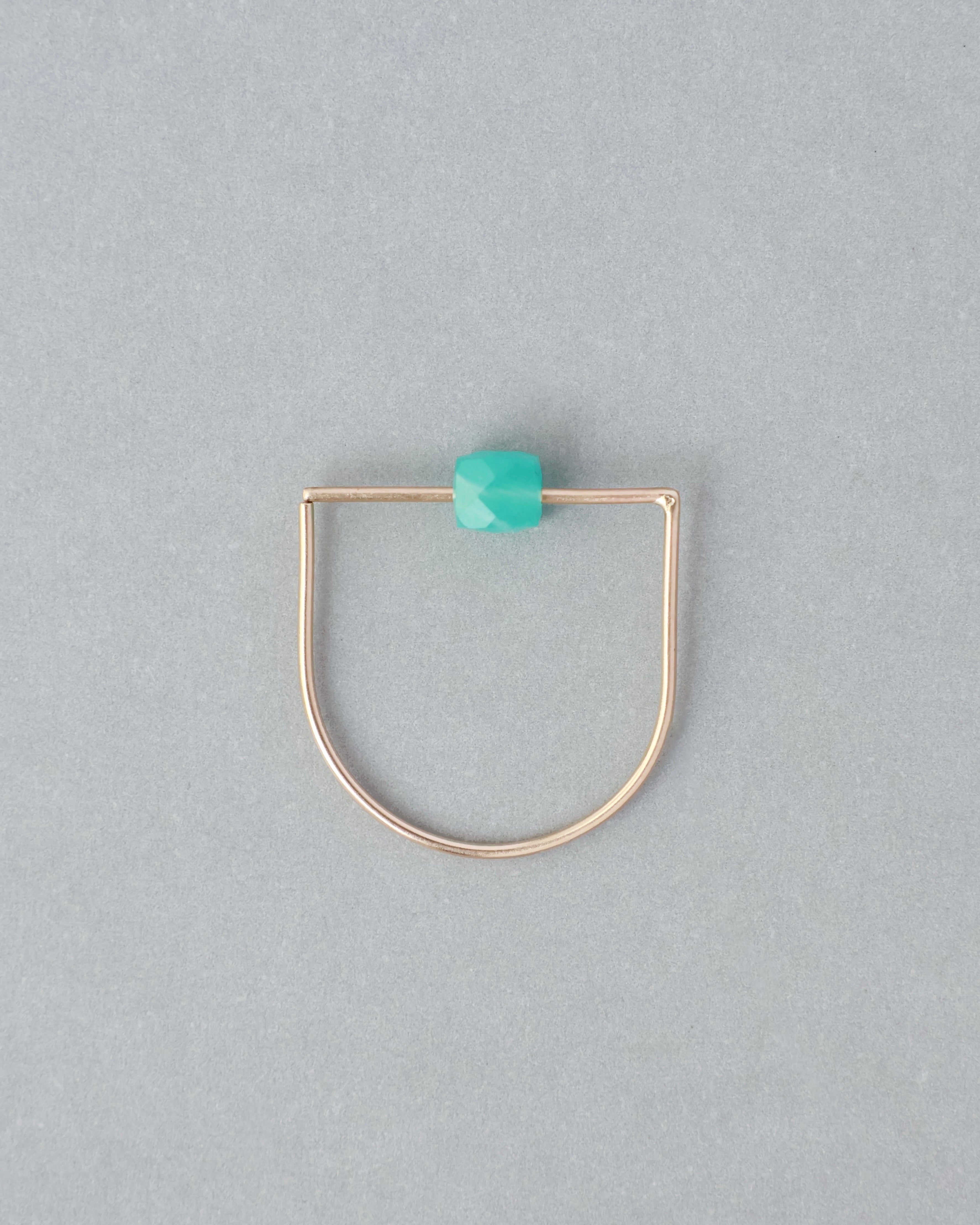 【8月限定】D ring “emerald sea”