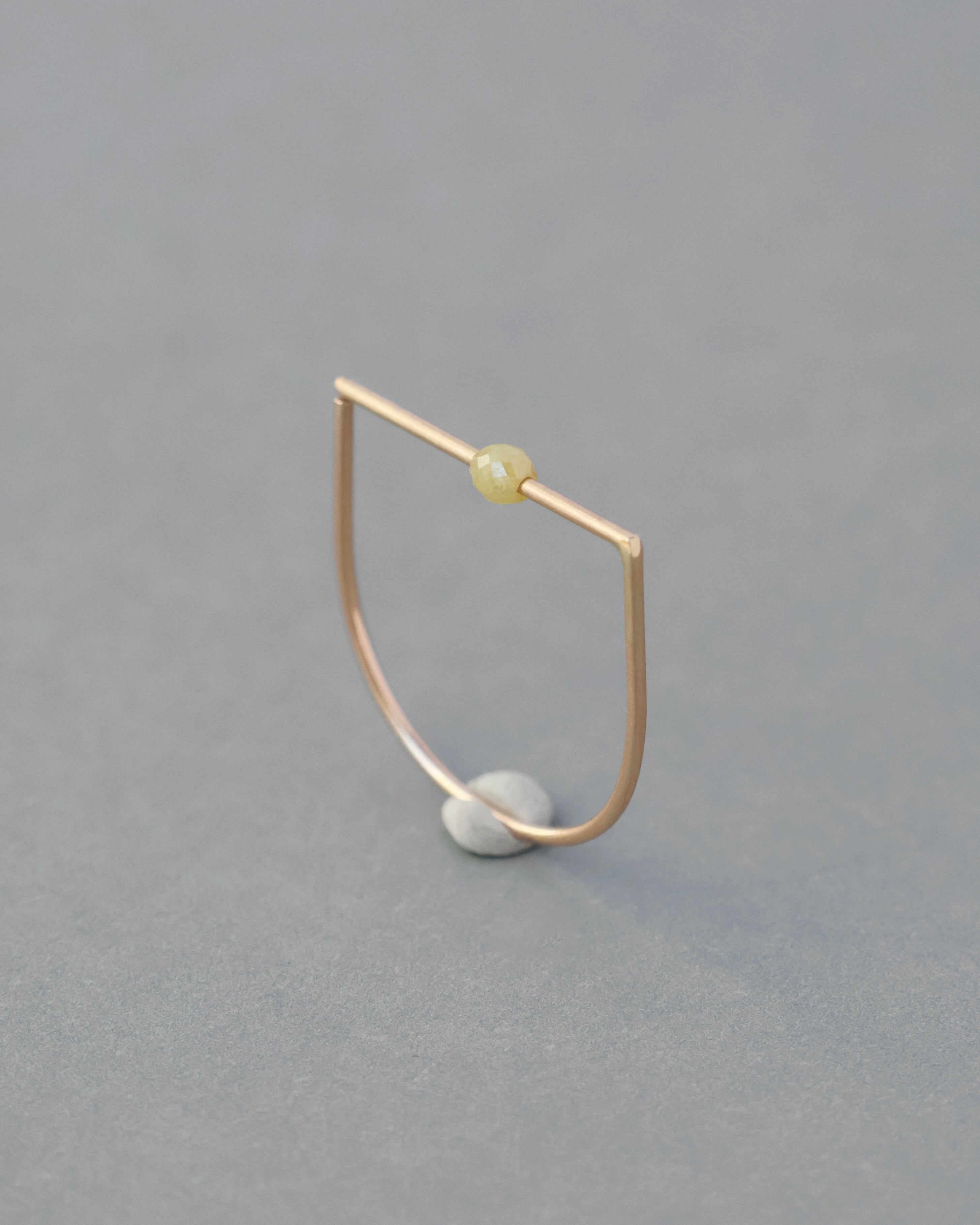 【8月限定】D ring “サフラン” K18