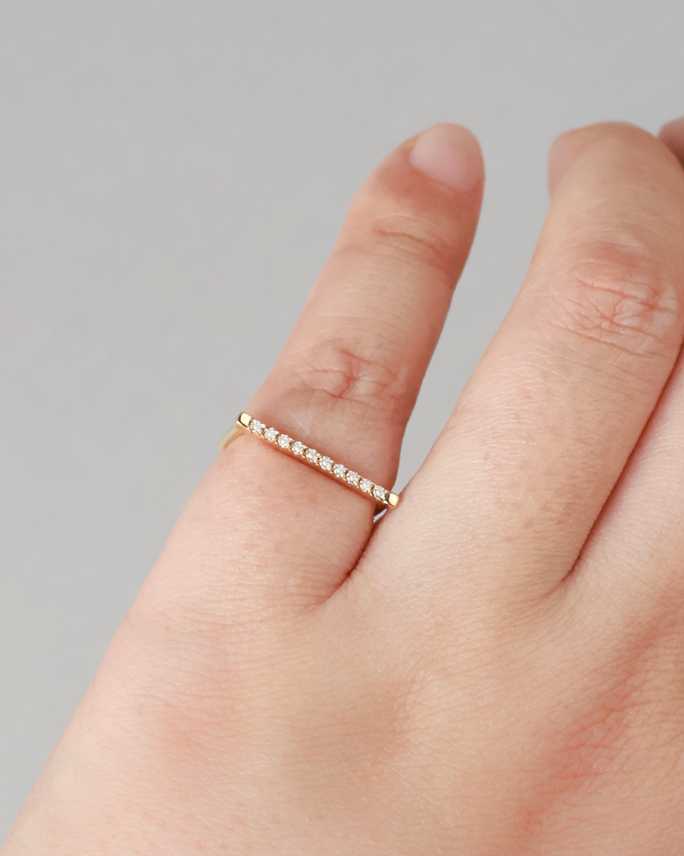 ピンキー steps D ring “milkyway”