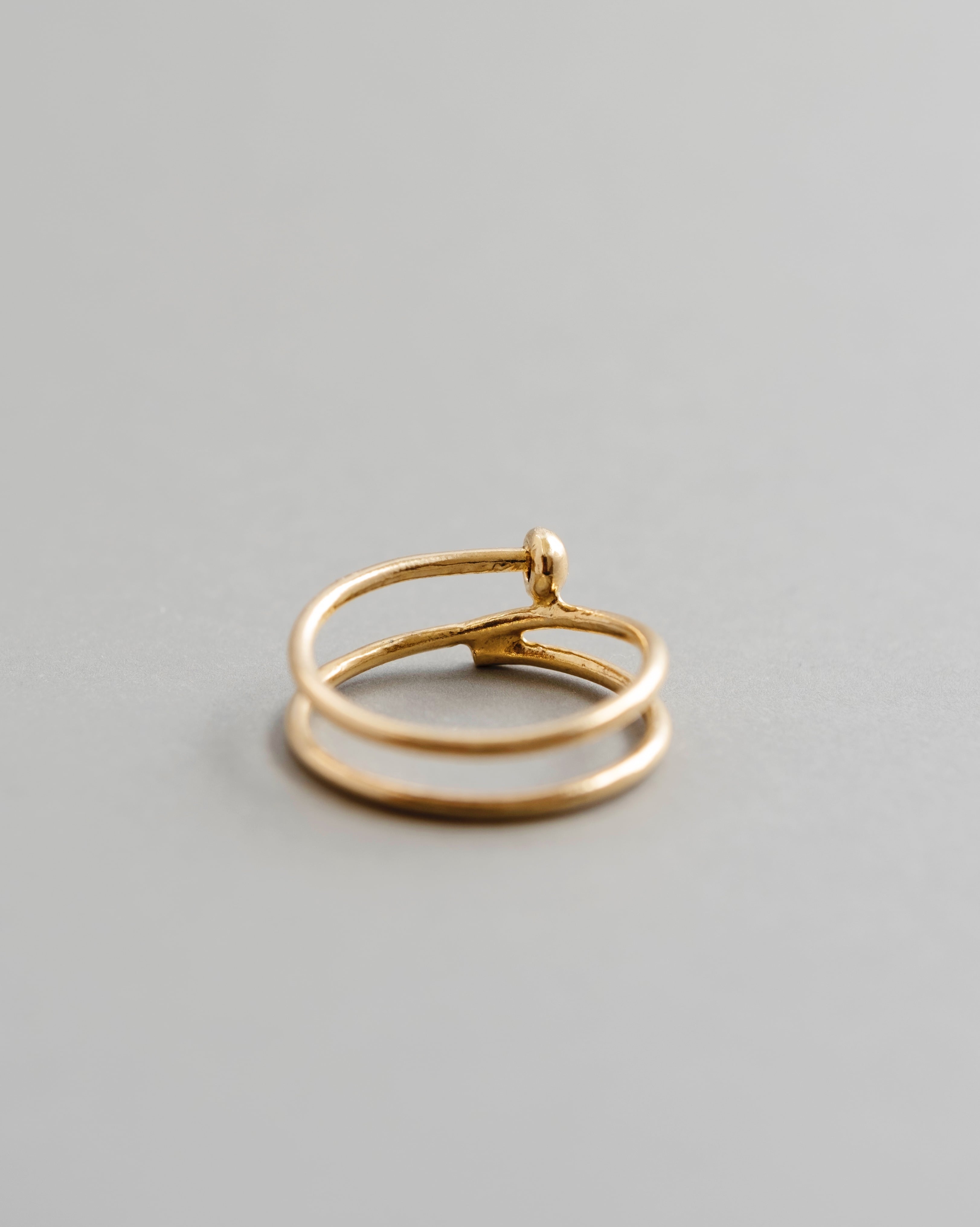 エノキタケスパイラルリング