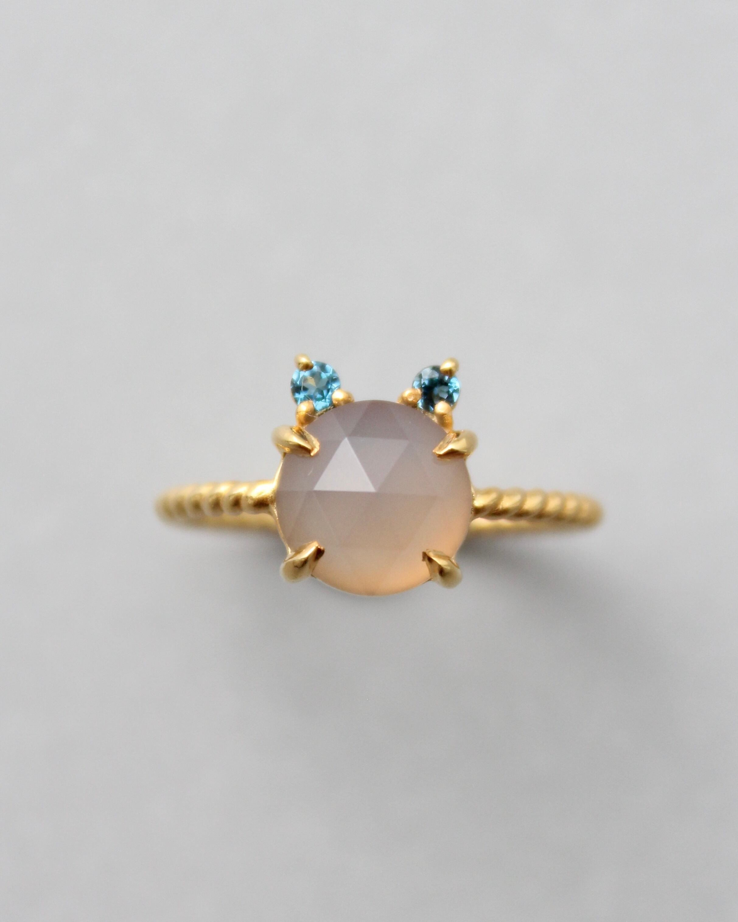 【K10】Twist ring “CAT” シャグリーズ
