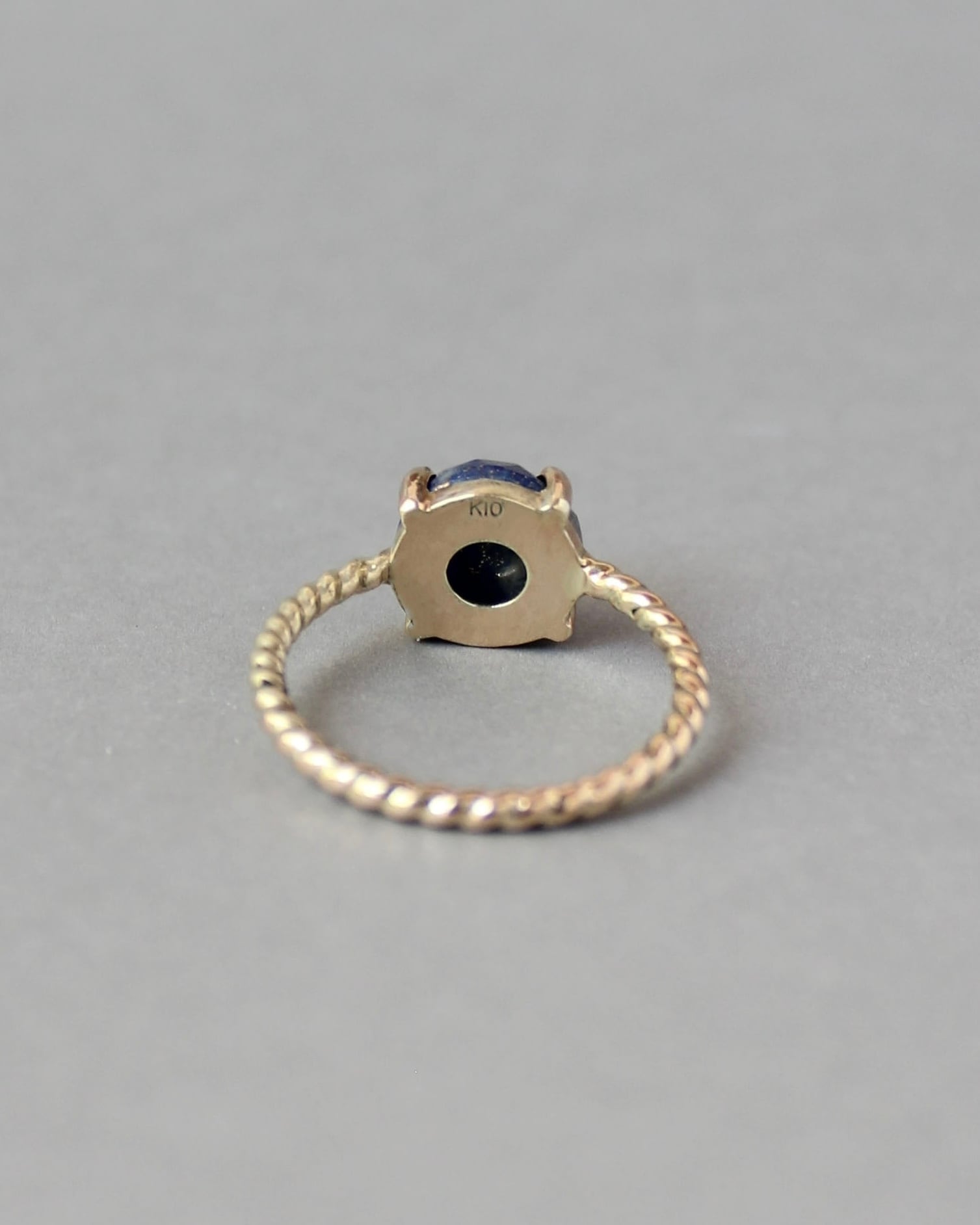 7号10号 K10 Twist ring ラピスラズリ
