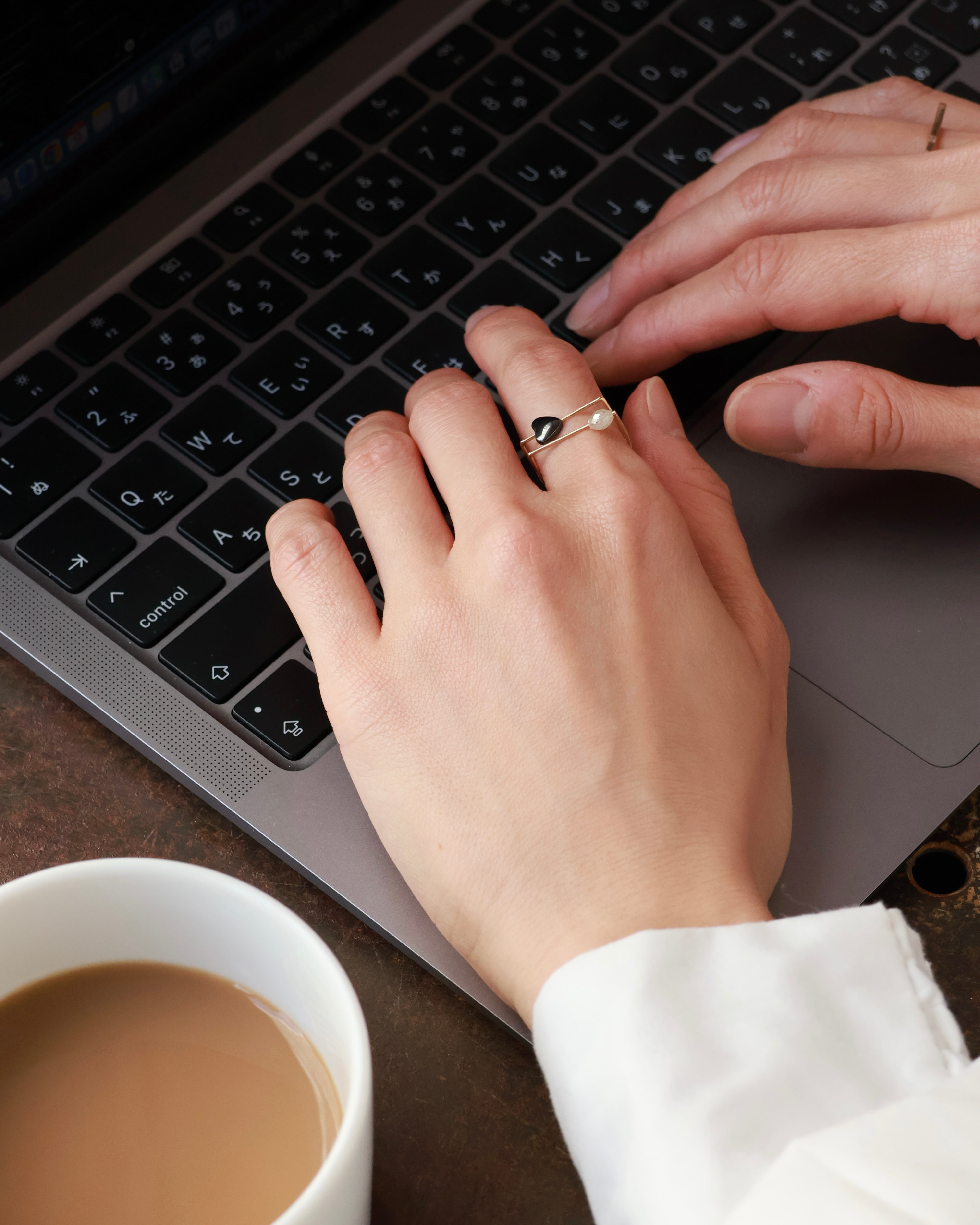 D ring “ヒトメボレ” K18