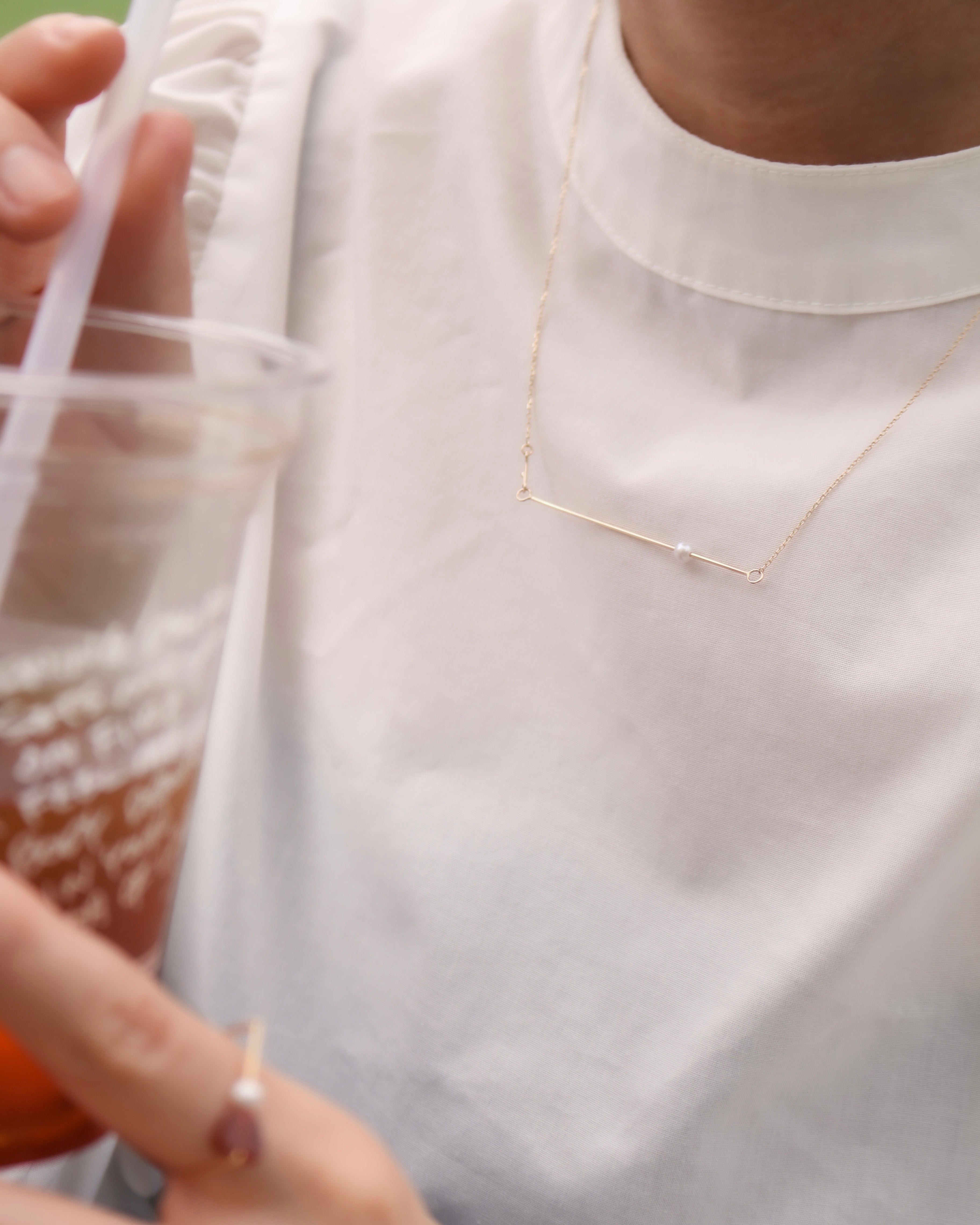 D necklace “人魚の涙”