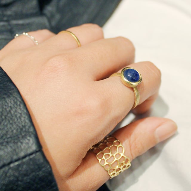 キヌガサタケ幅広リング