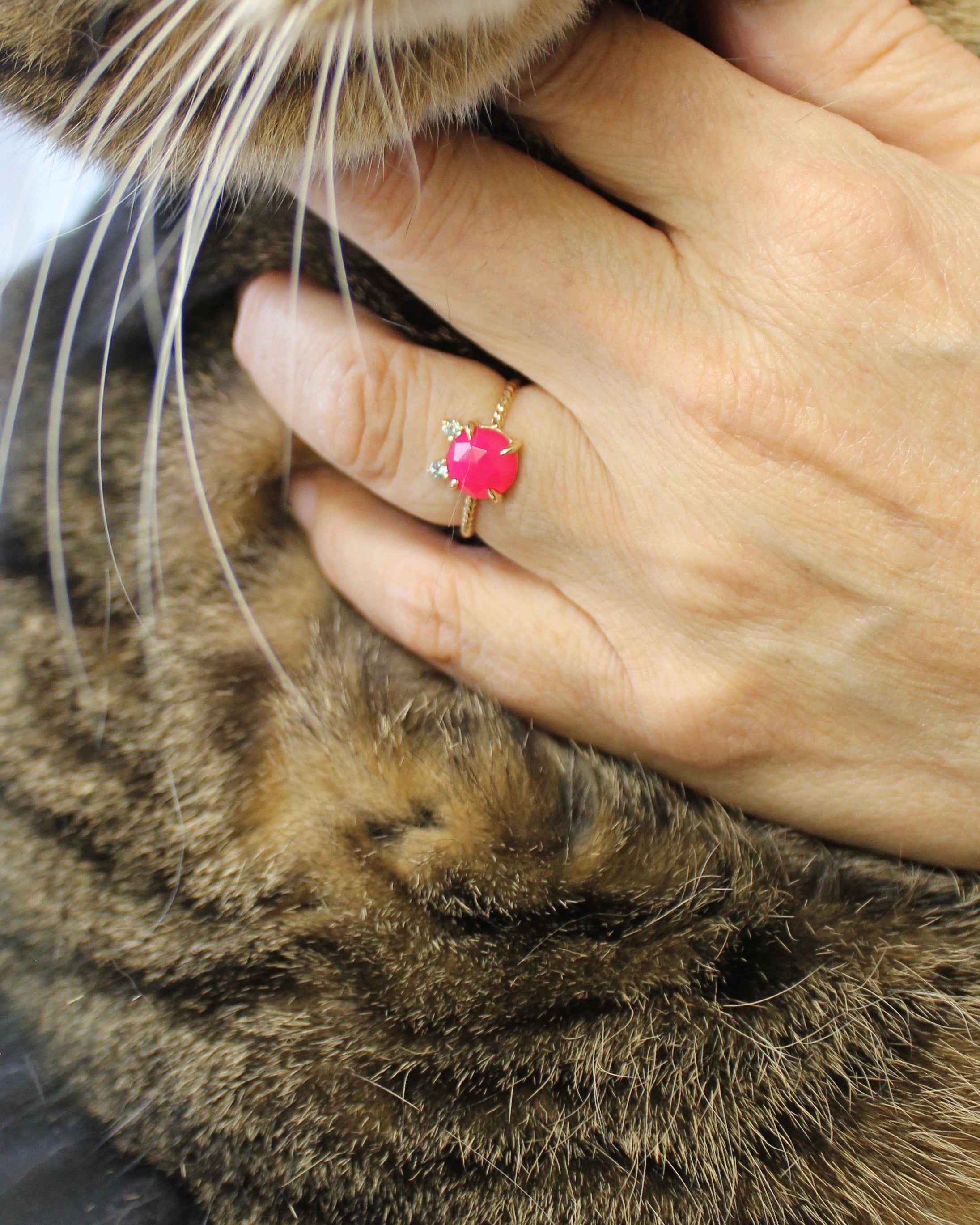 Twist ring “CAT” シャローズヴィフ