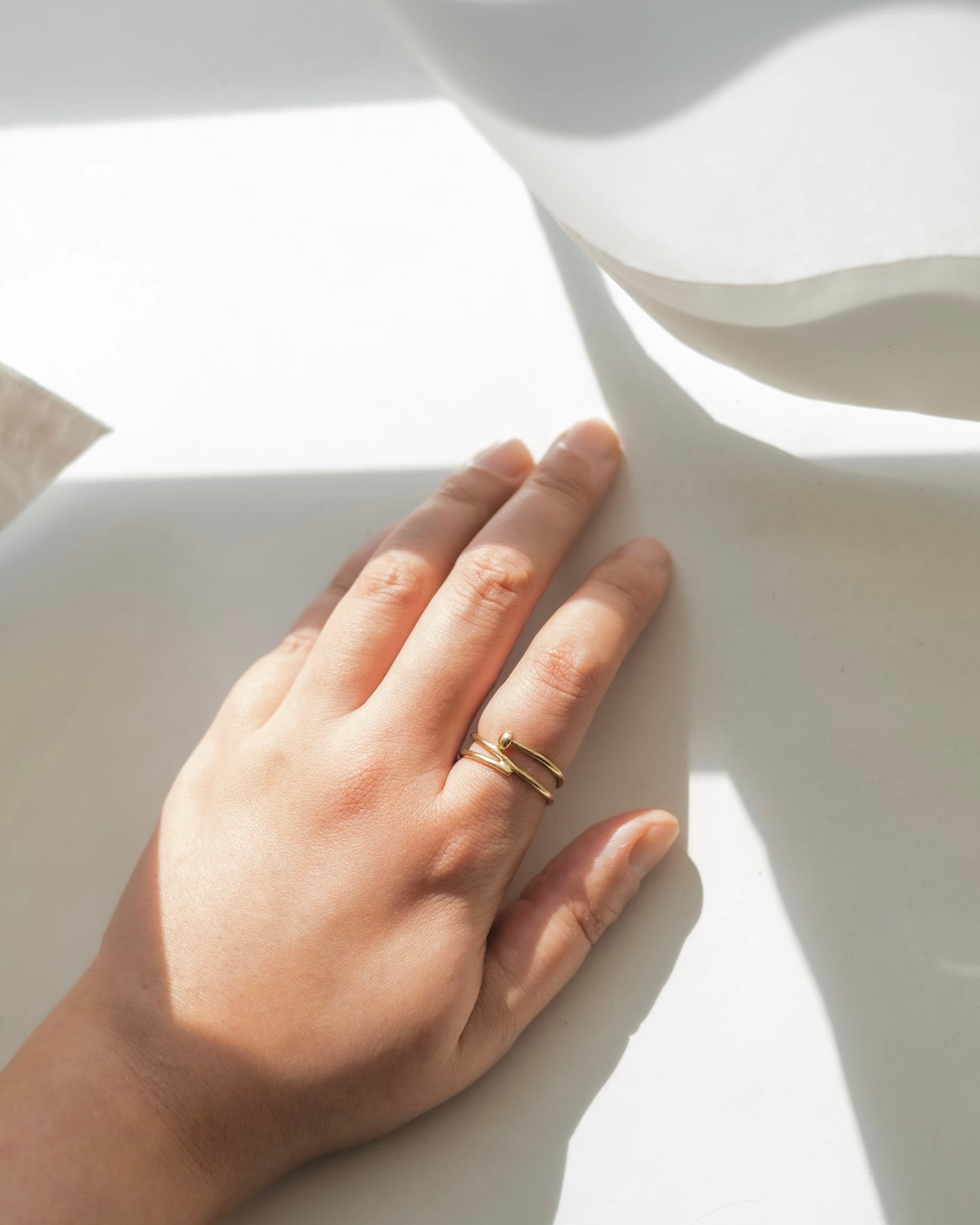 エノキタケスパイラルリング