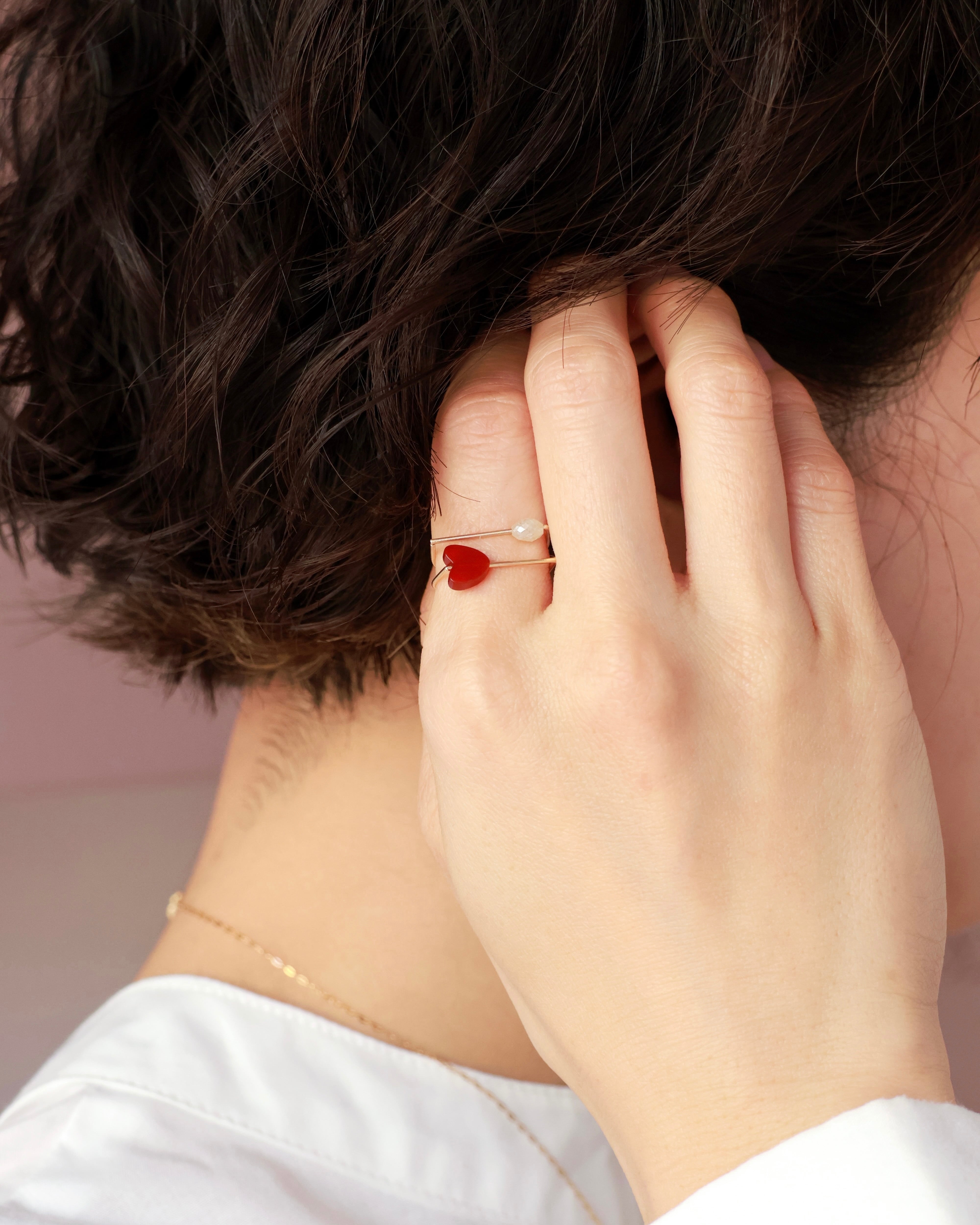 D ring “ヒトメボレ” K18