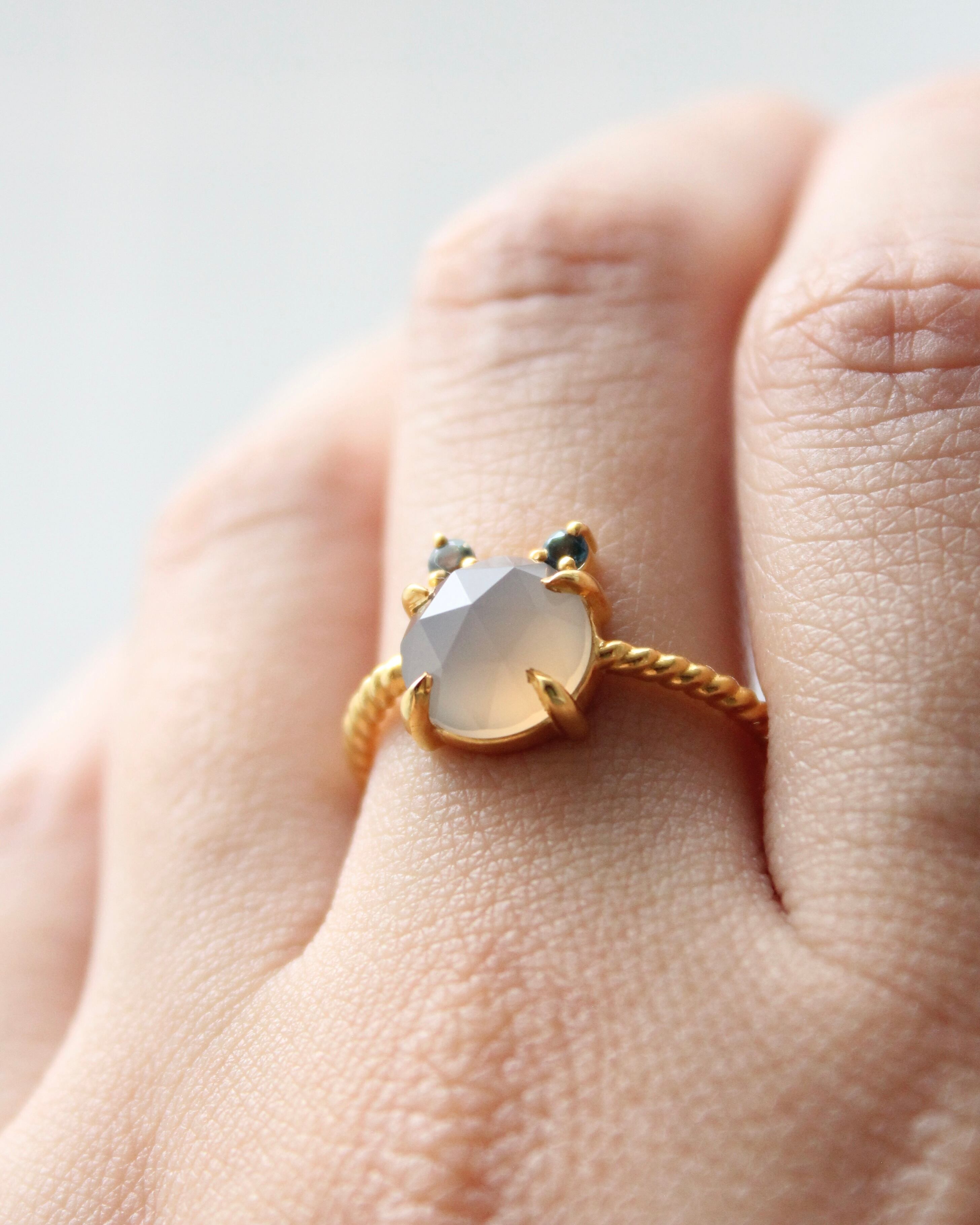 【K10】Twist ring “CAT” シャグリーズ