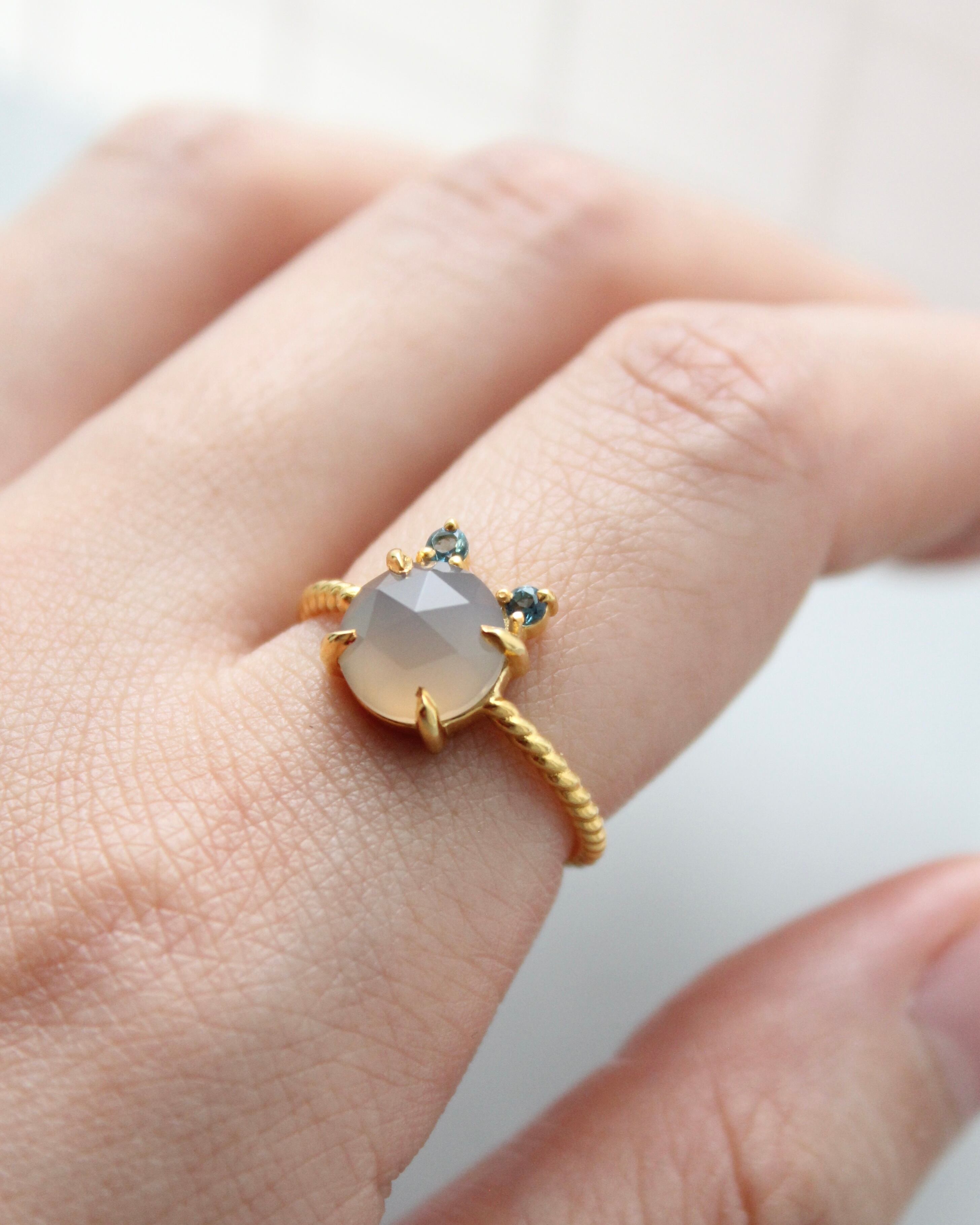 【K10】Twist ring “CAT” シャグリーズ