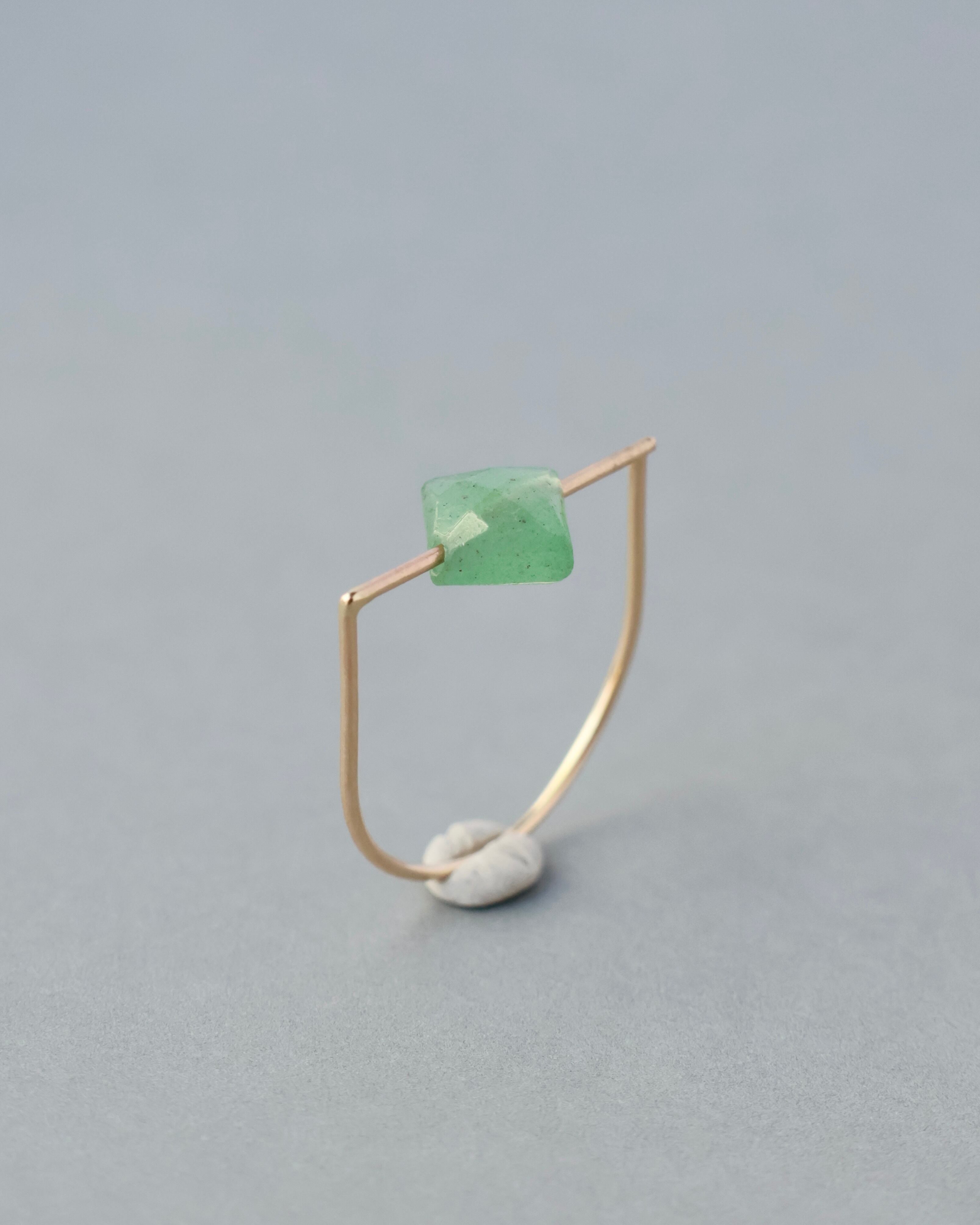 【2025年4月限定】D ring “Lucky Clover”