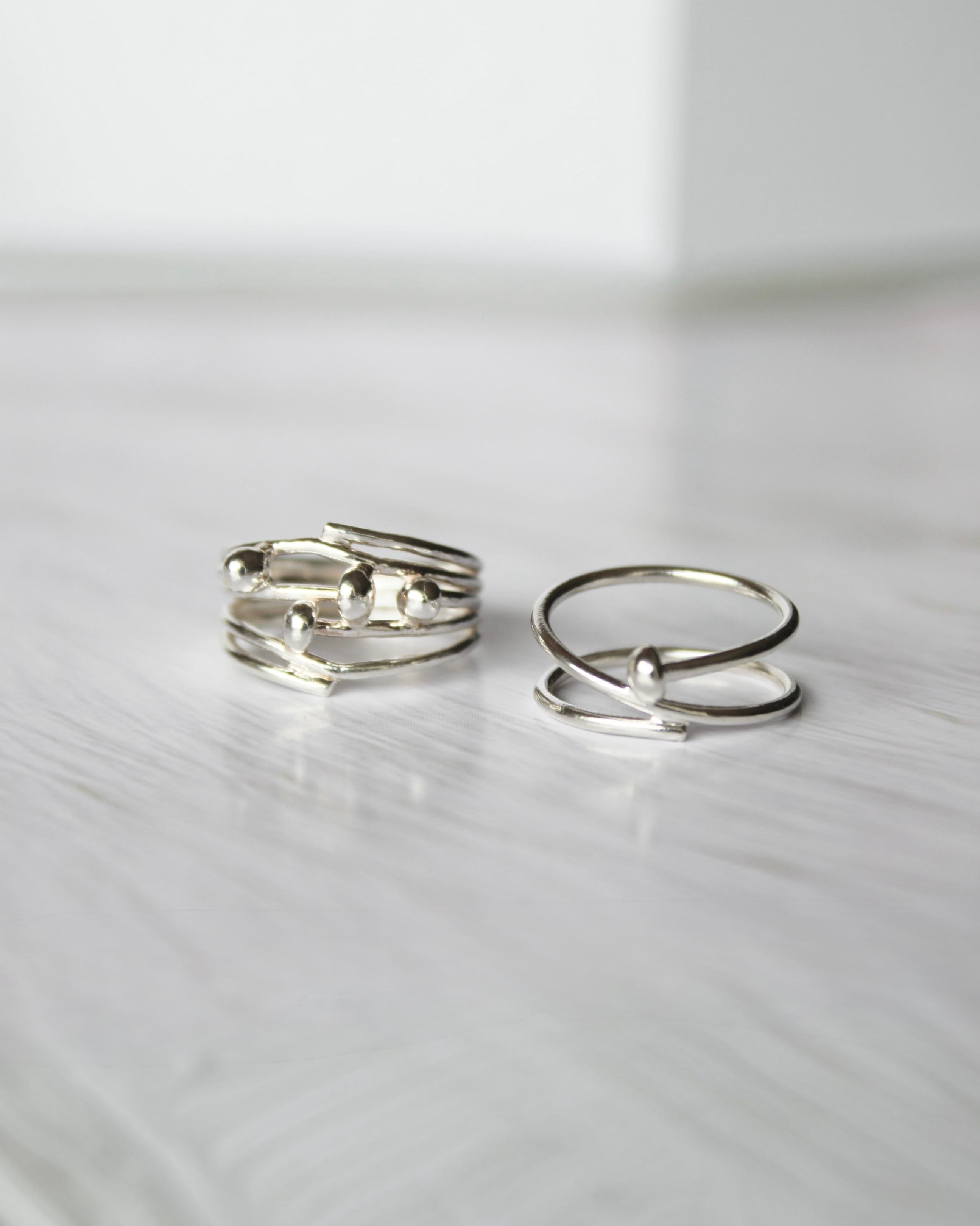 エノキタケスパイラルリング