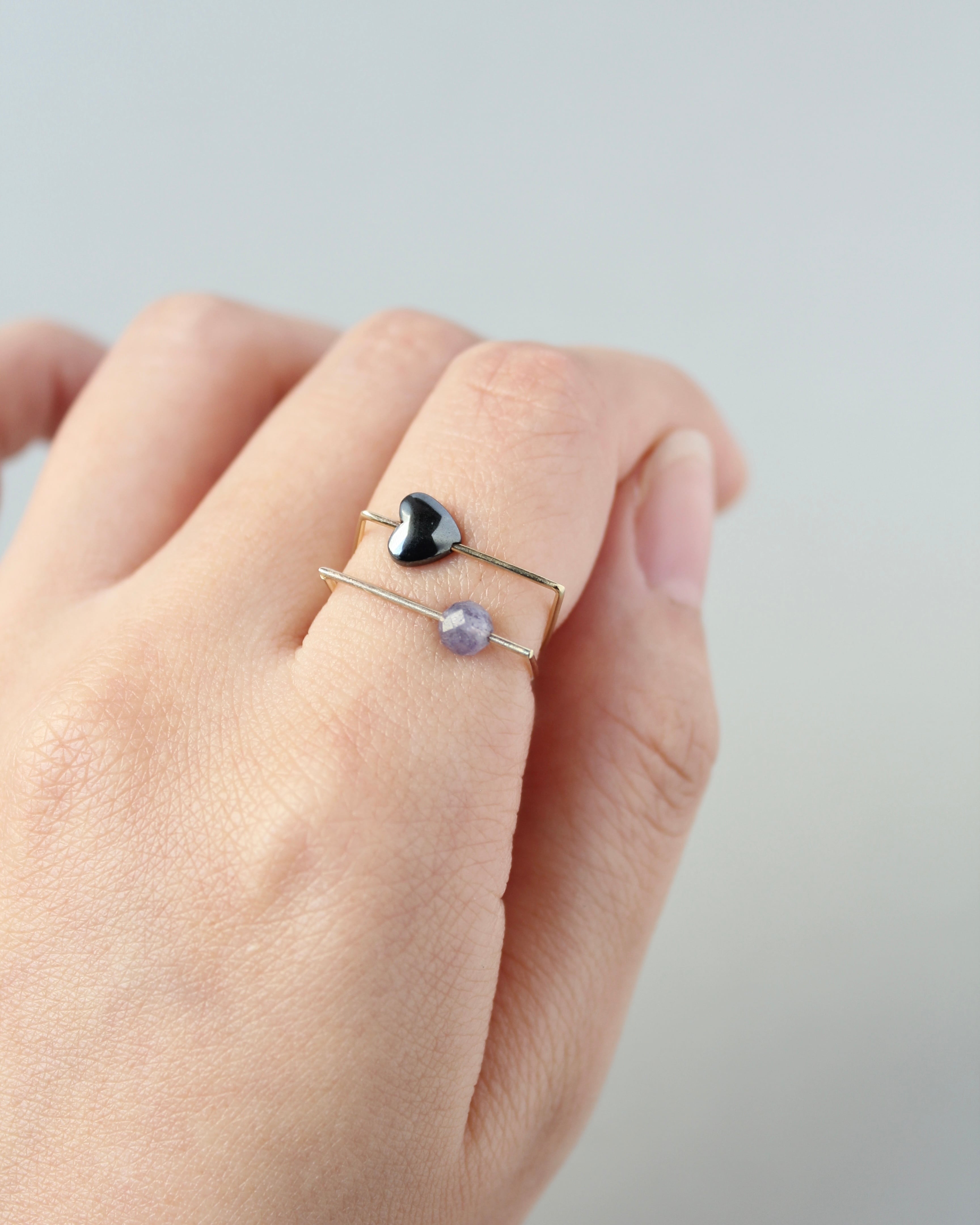 D ring "BLACK LADY"