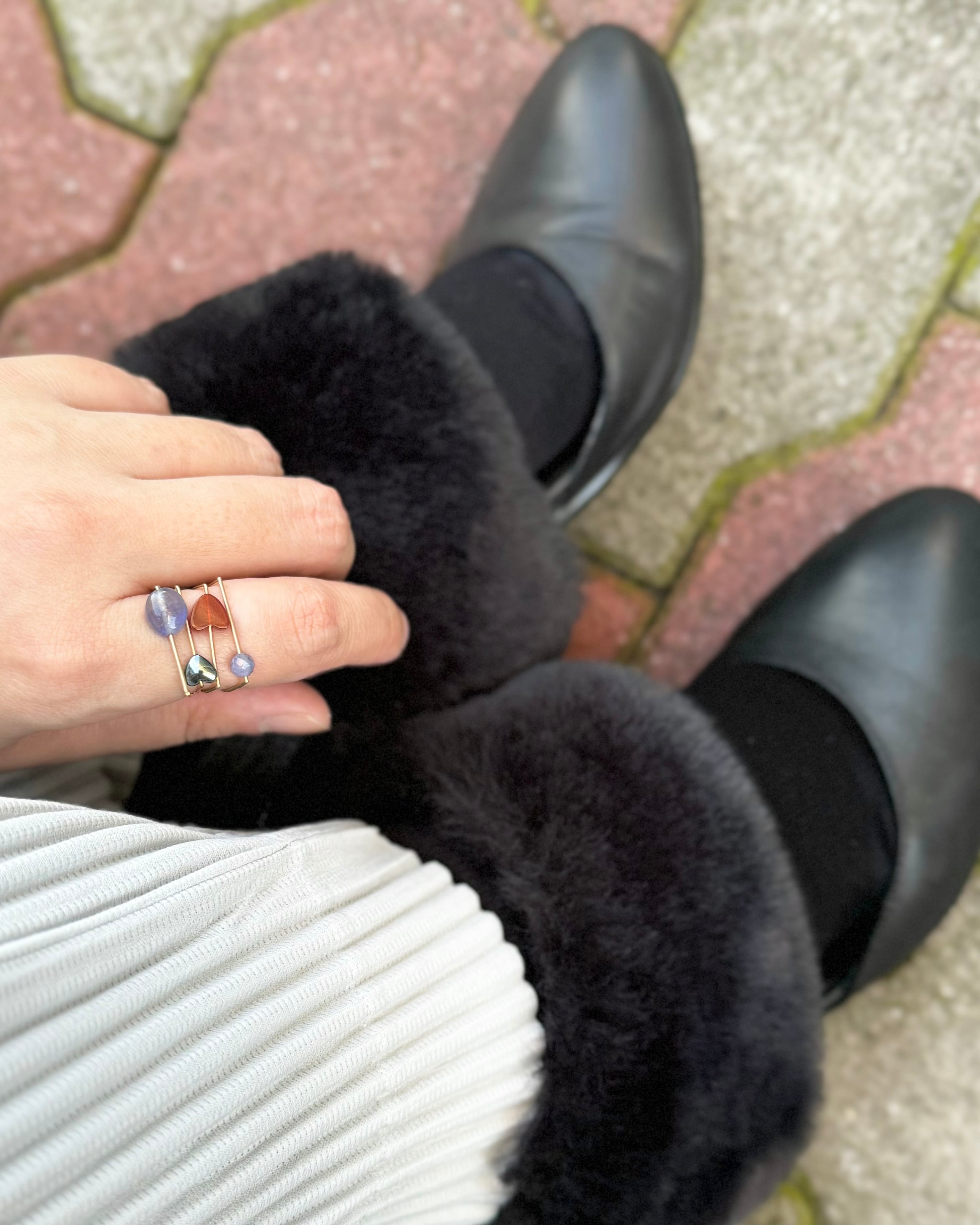 D ring "BLACK LADY"