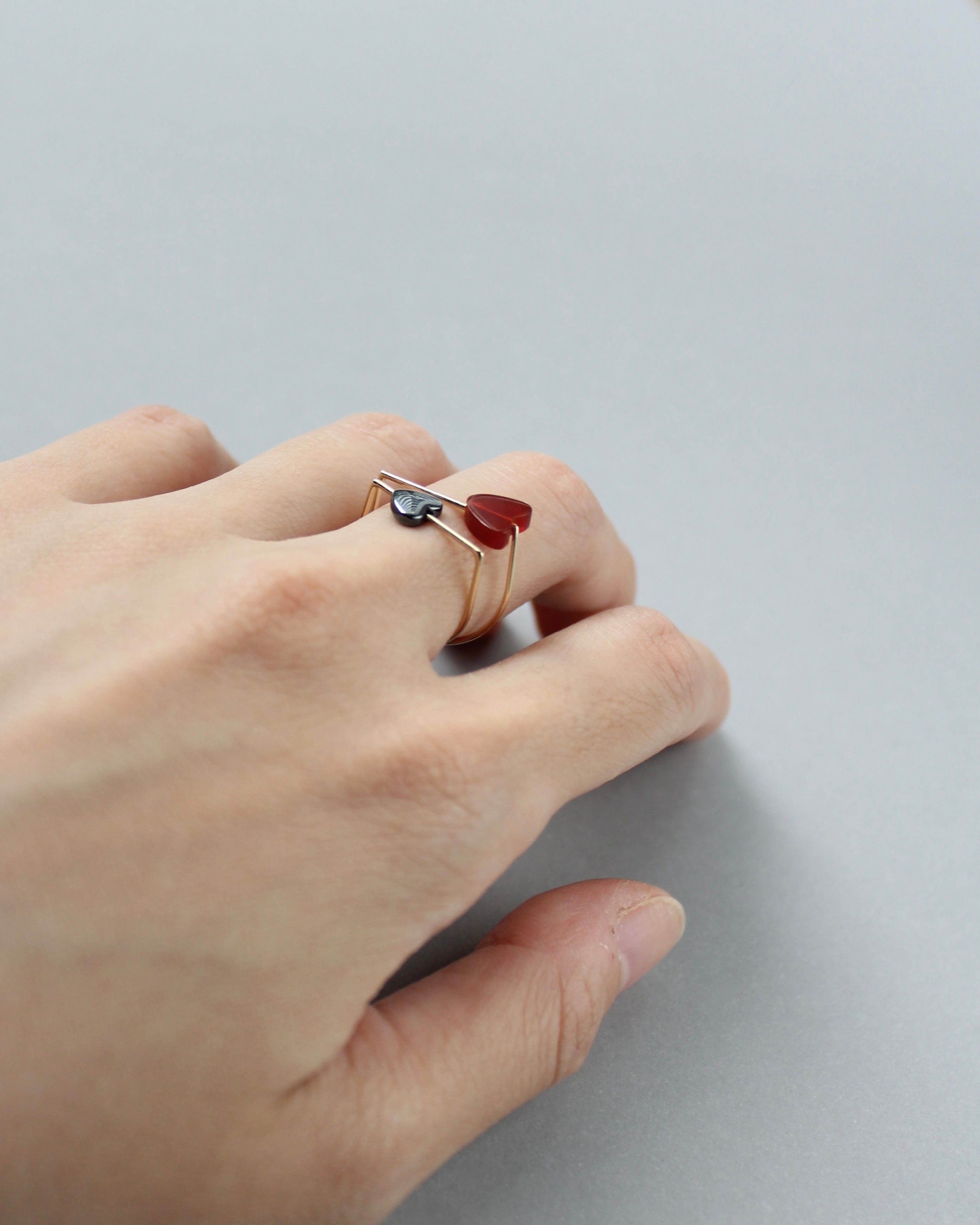 D ring "BLACK LADY"