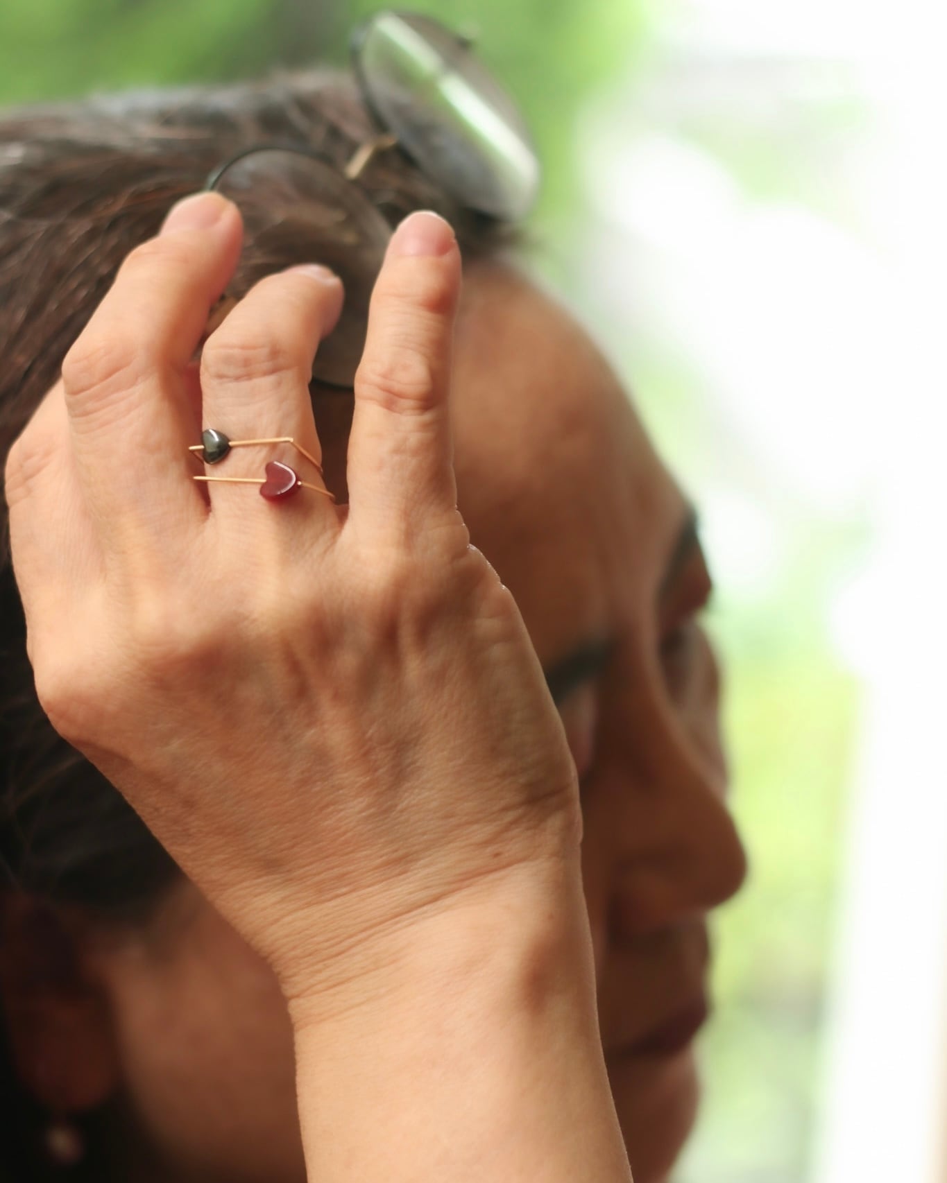 D ring "BLACK LADY"