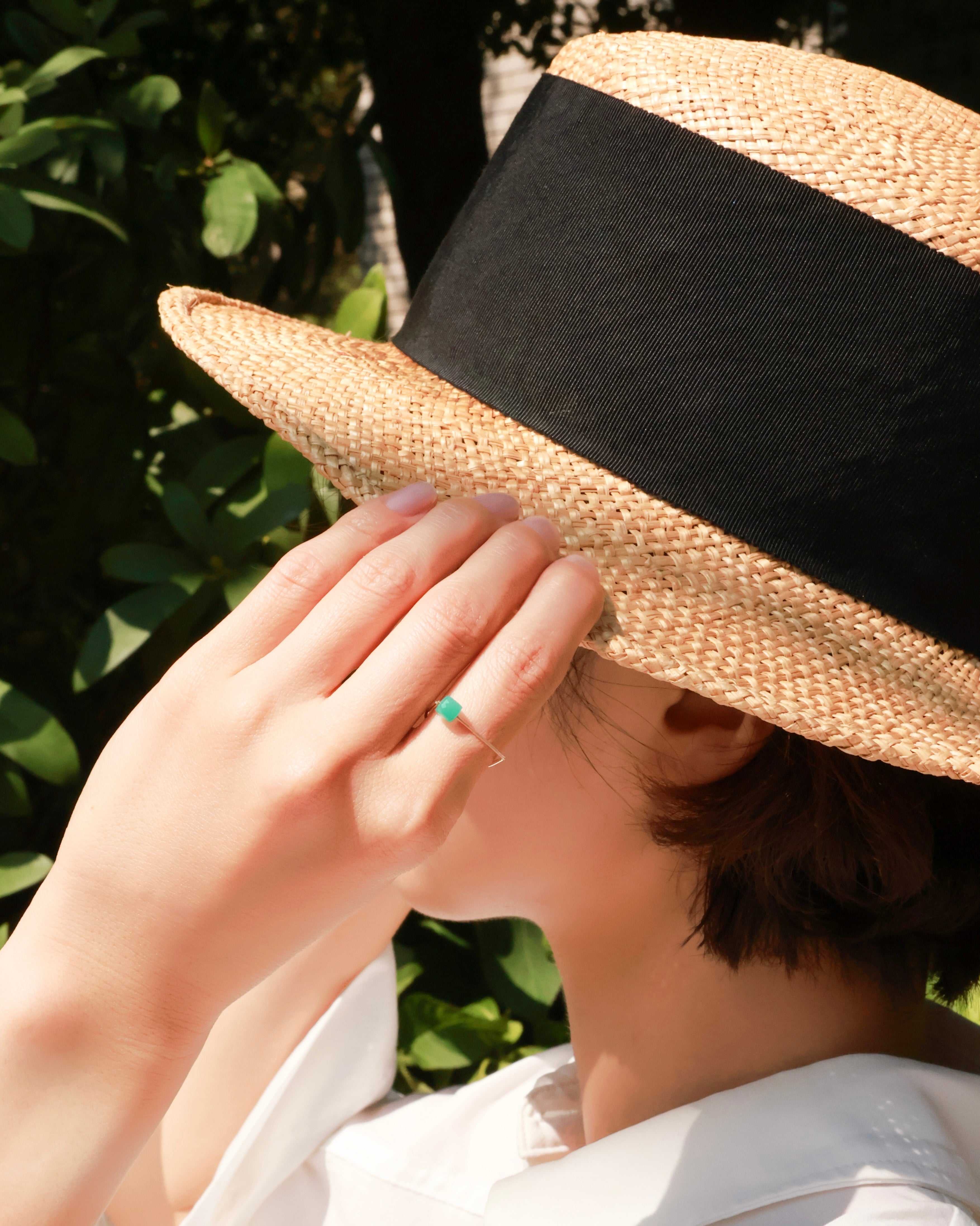 【8月限定】D ring “emerald sea”