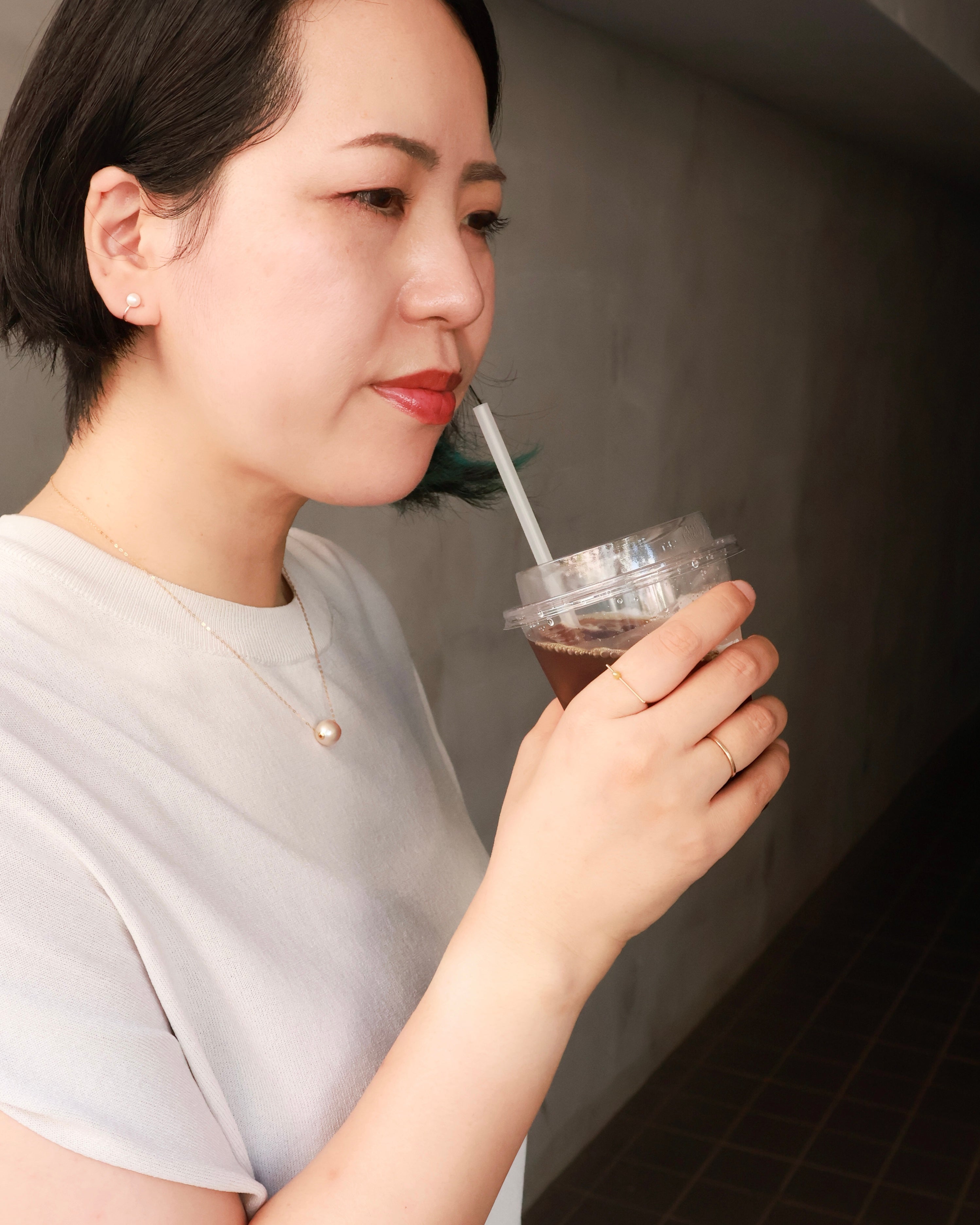 【8月限定】D ring “サフラン” K18