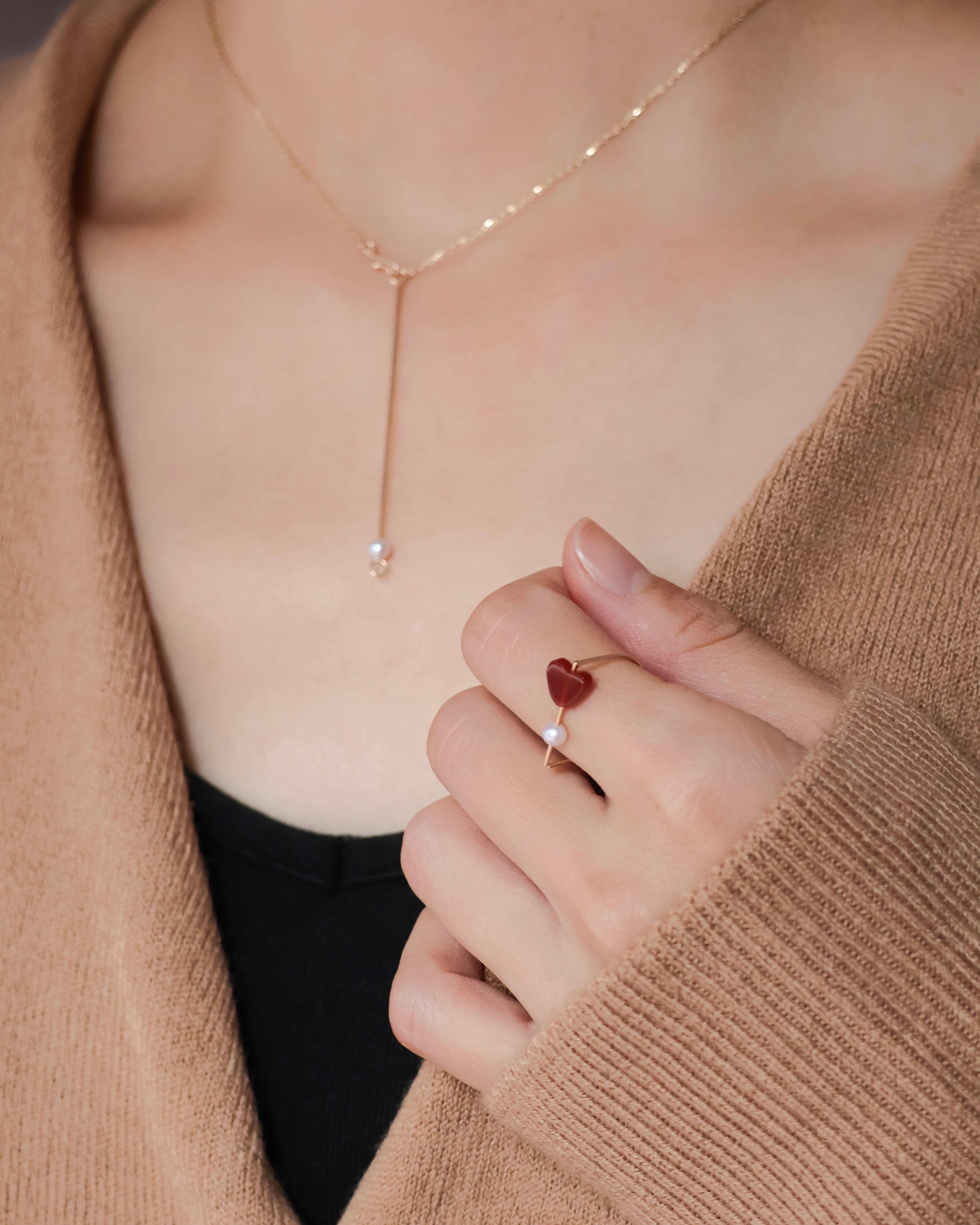 D necklace “人魚の涙”