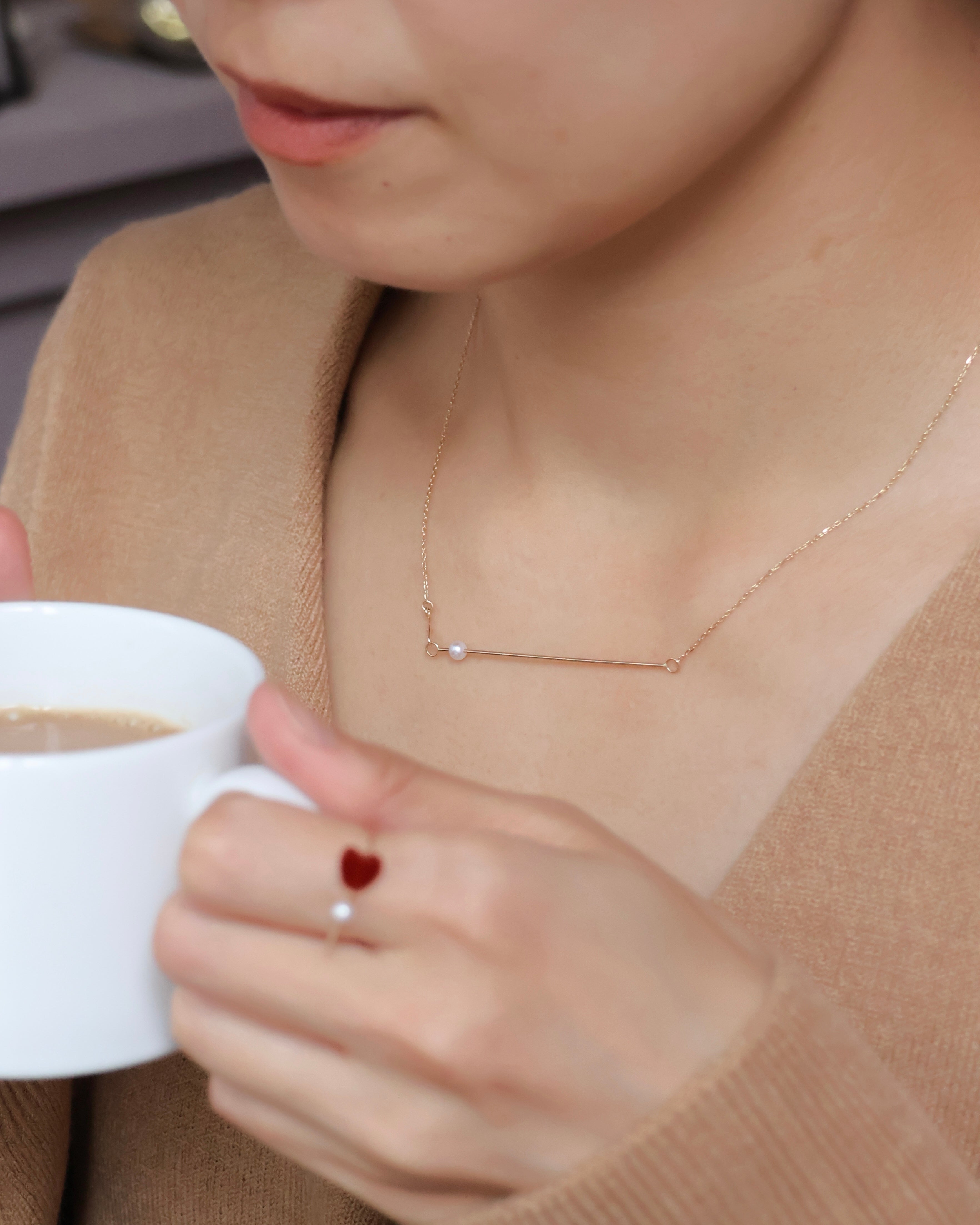 D necklace “人魚の涙”