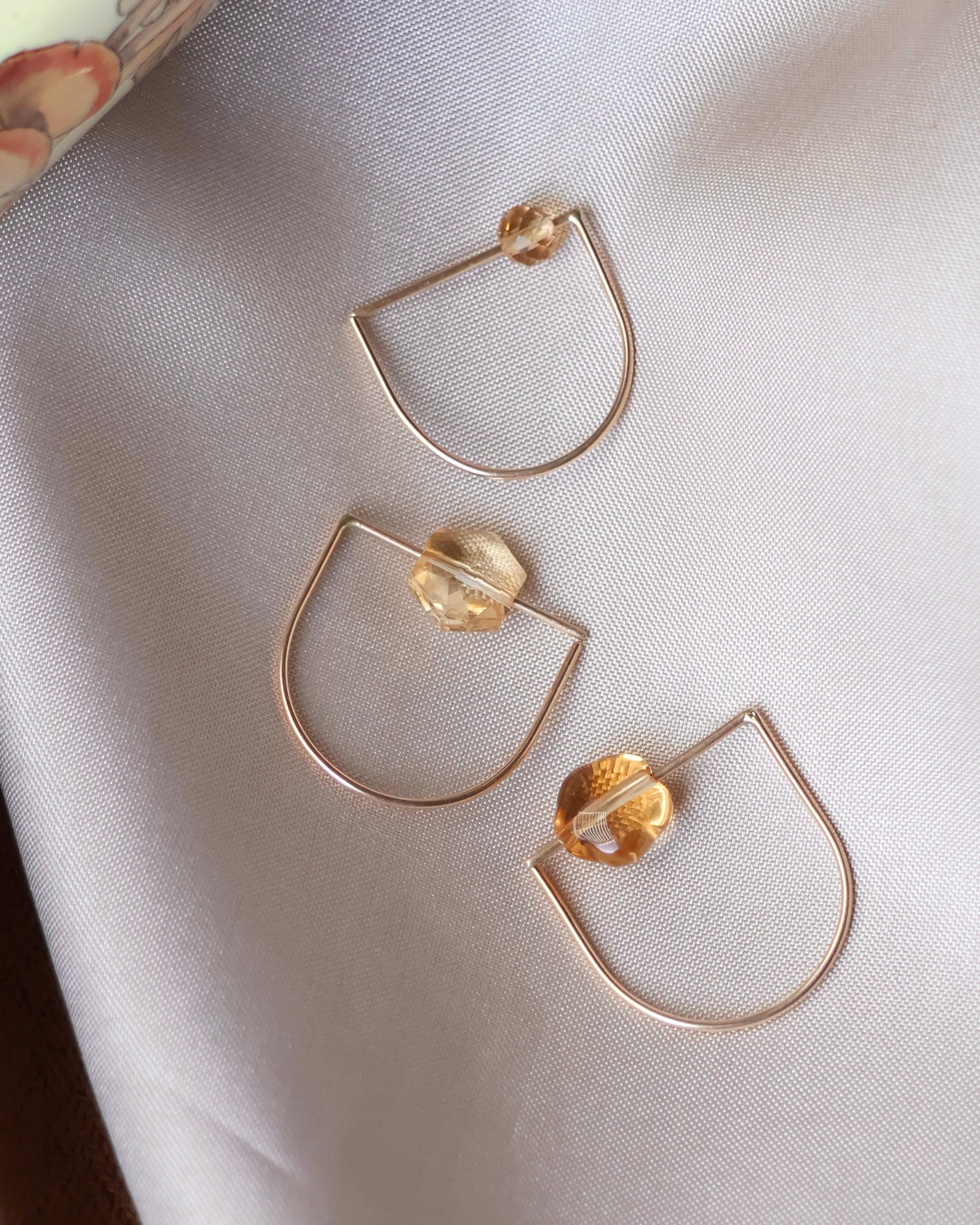 【NK様】D ring シトリン