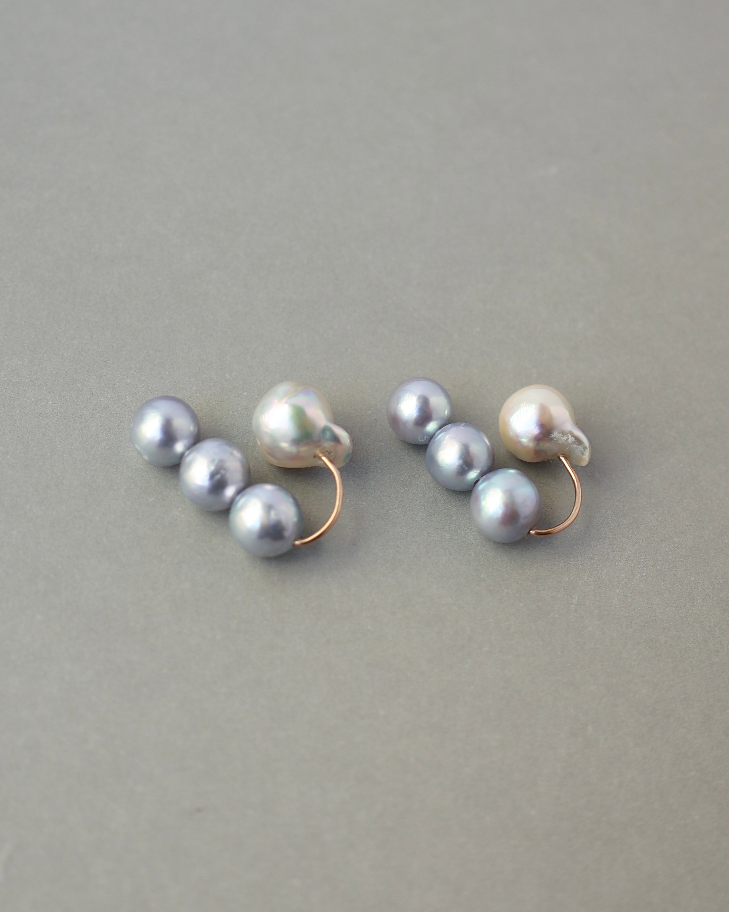 アコヤパール ロングイヤークリップ