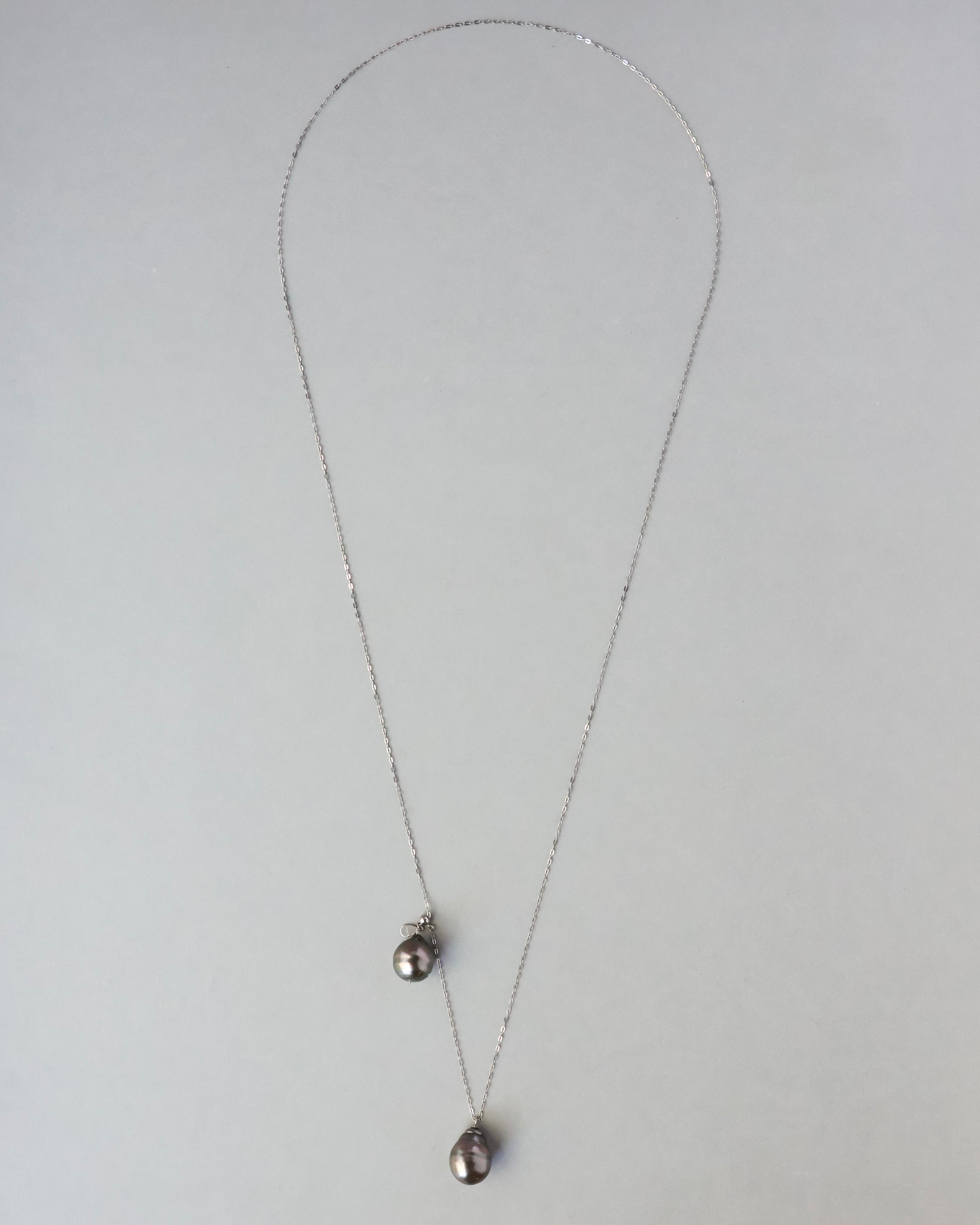 “私の庭” 雪の夜