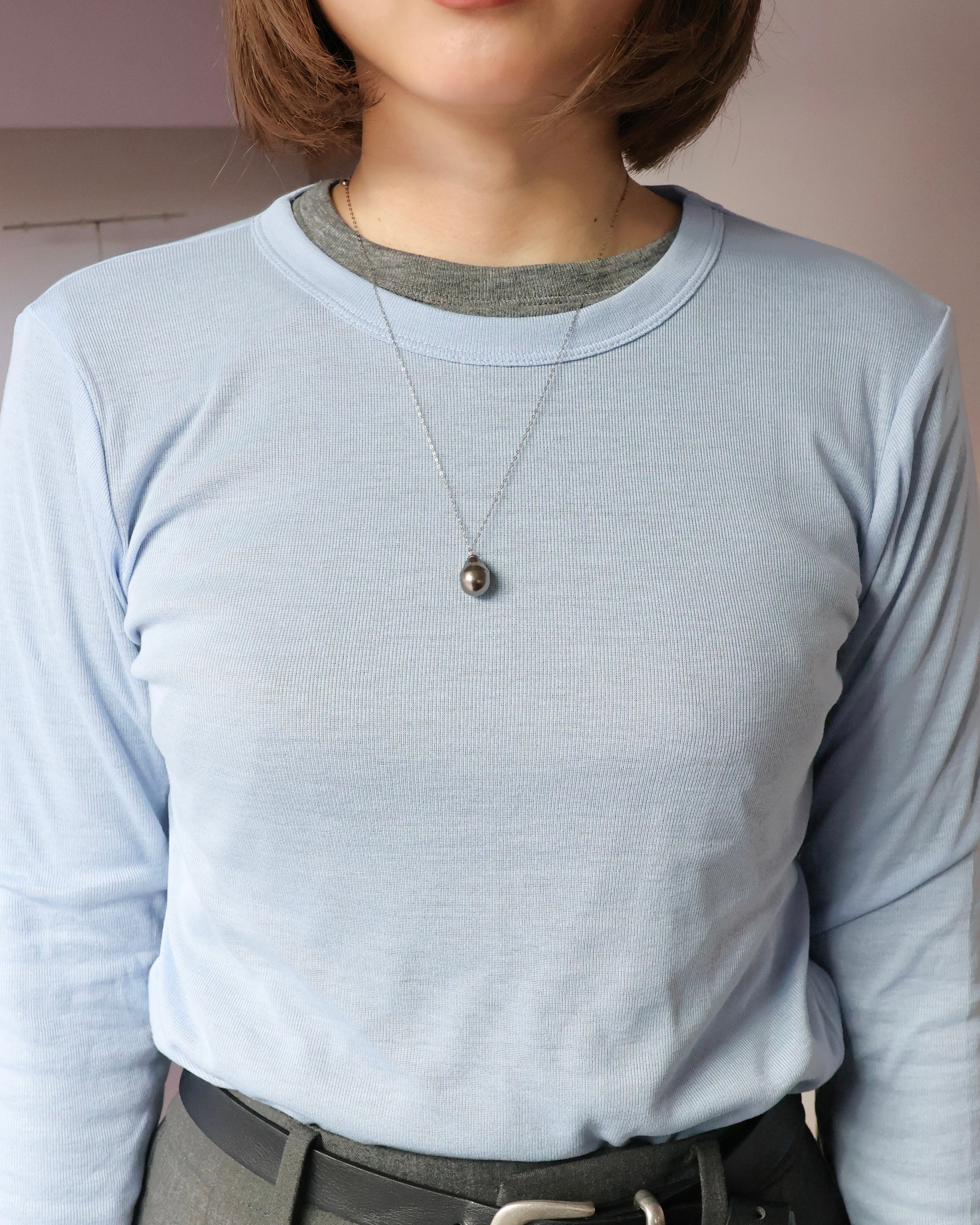 “私の庭” 雪の夜