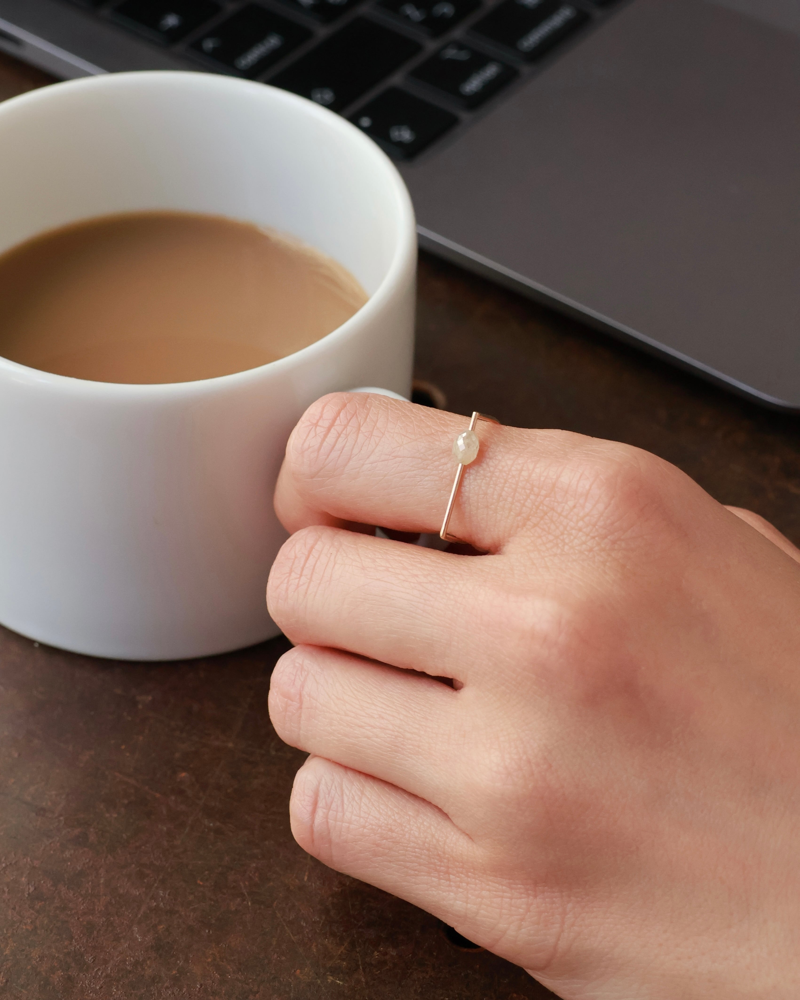 D ring “ヒトメボレ” K18