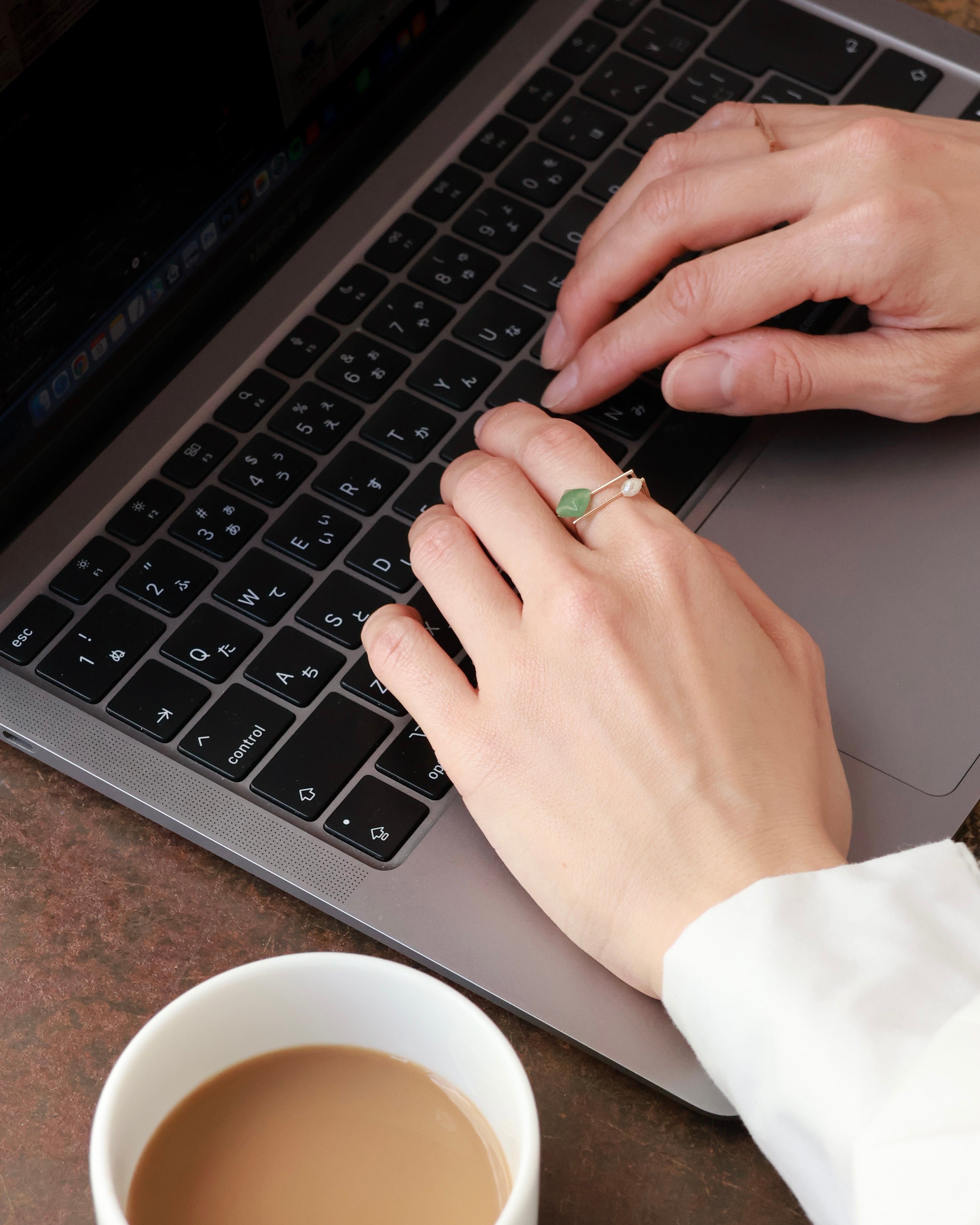 D ring “ヒトメボレ” K18