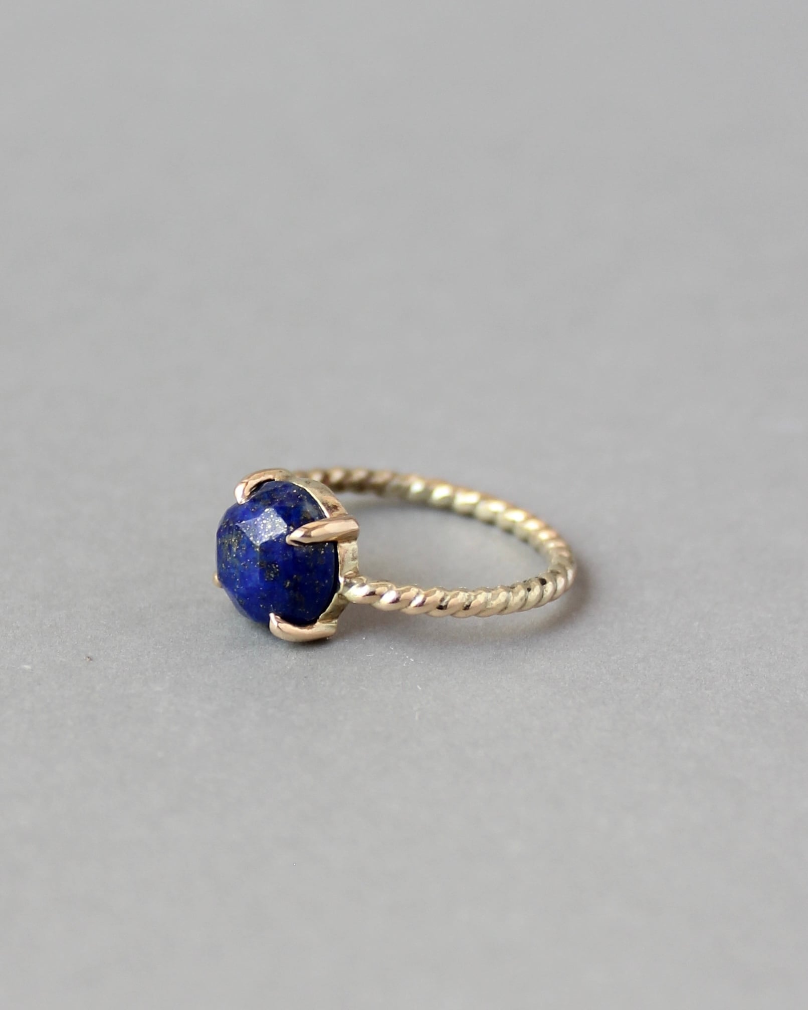 7号10号 K10 Twist ring ラピスラズリ