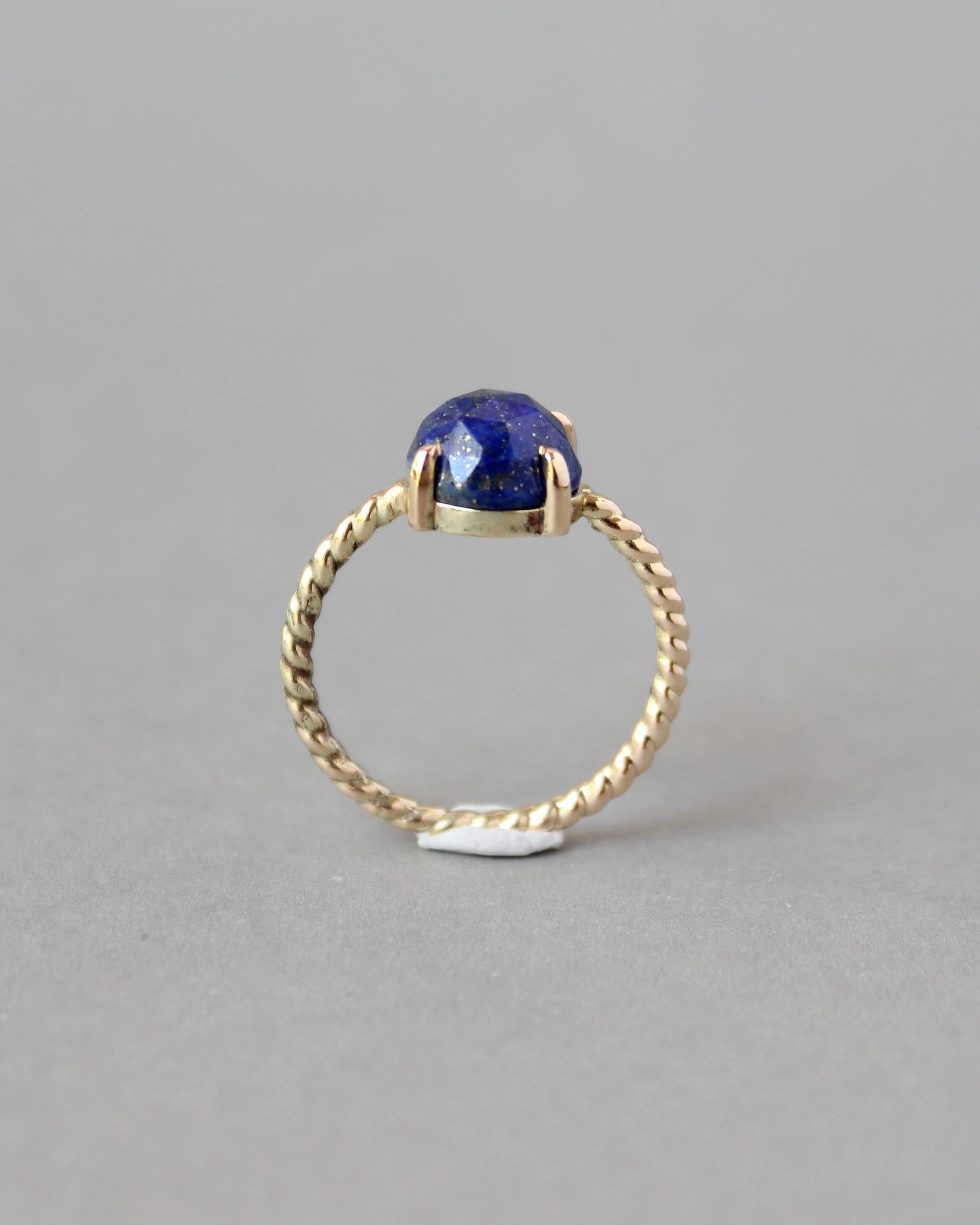 7号10号 K10 Twist ring ラピスラズリ