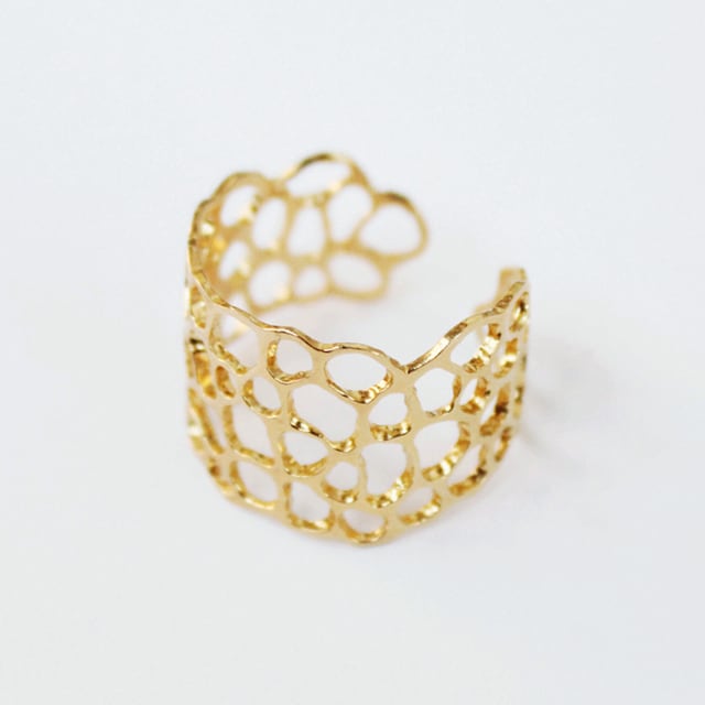 キヌガサタケ幅広リング