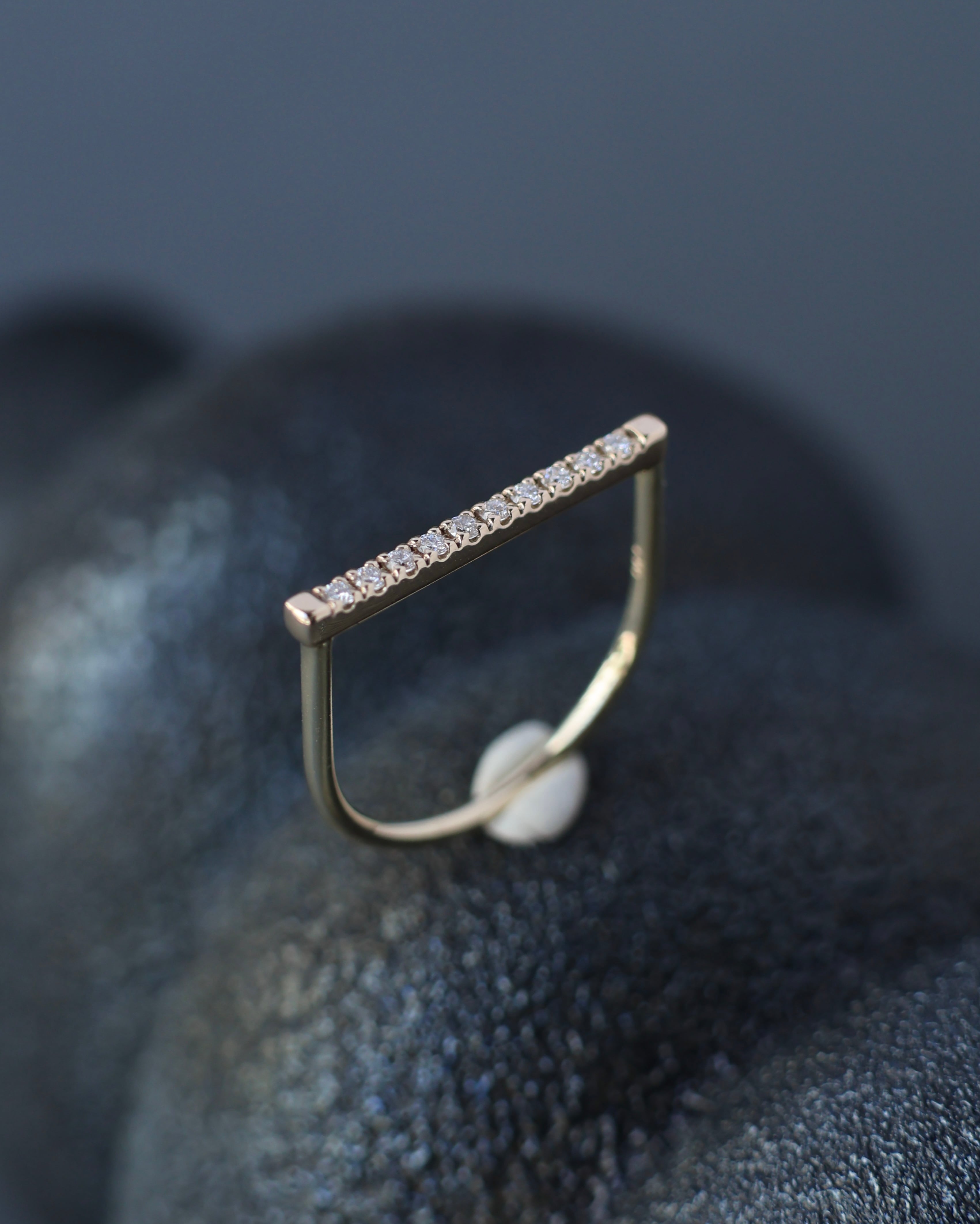 ピンキー steps D ring “milkyway”