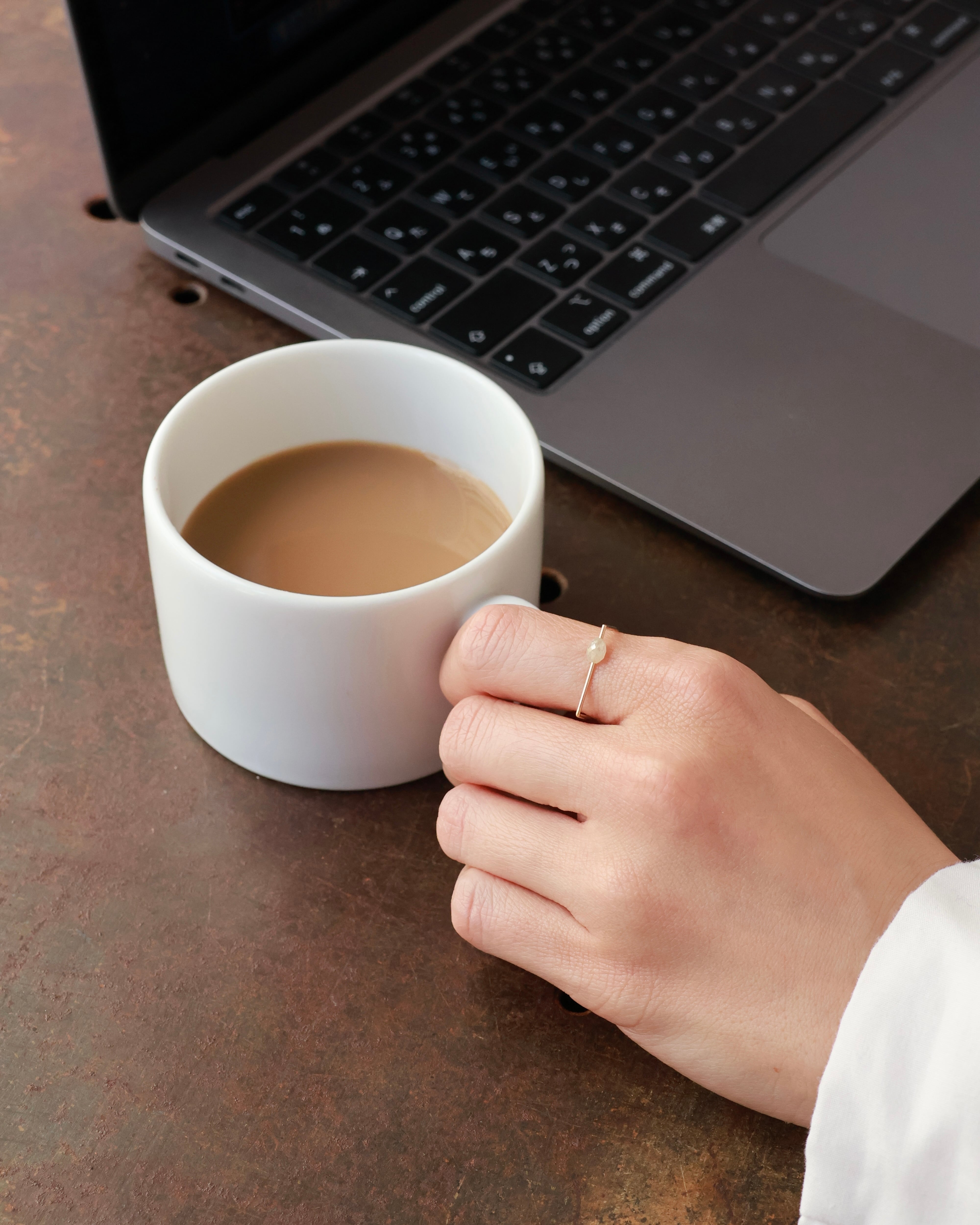 D ring “ヒトメボレ” K18