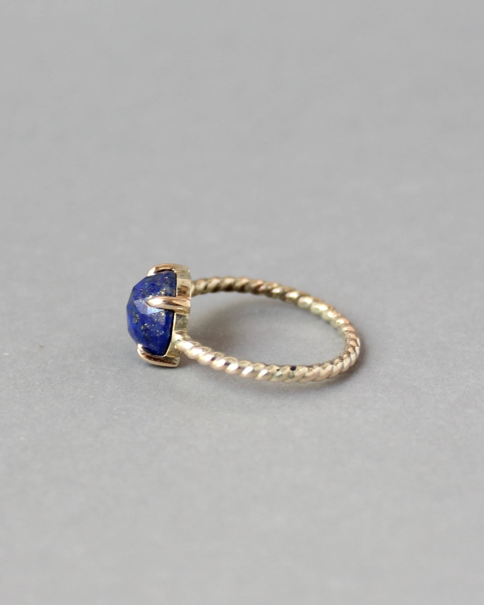 7号10号 K10 Twist ring ラピスラズリ