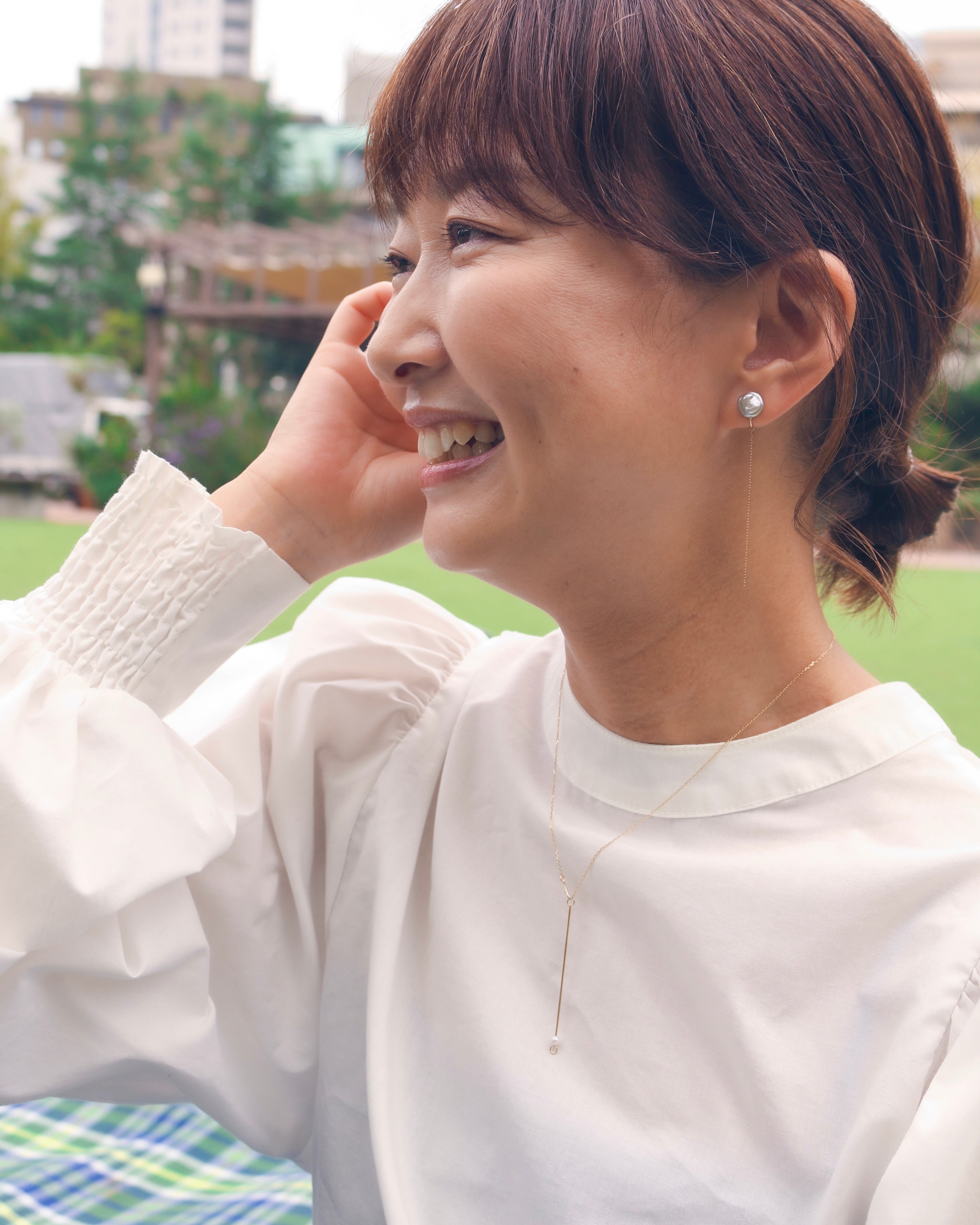 D necklace “人魚の涙”