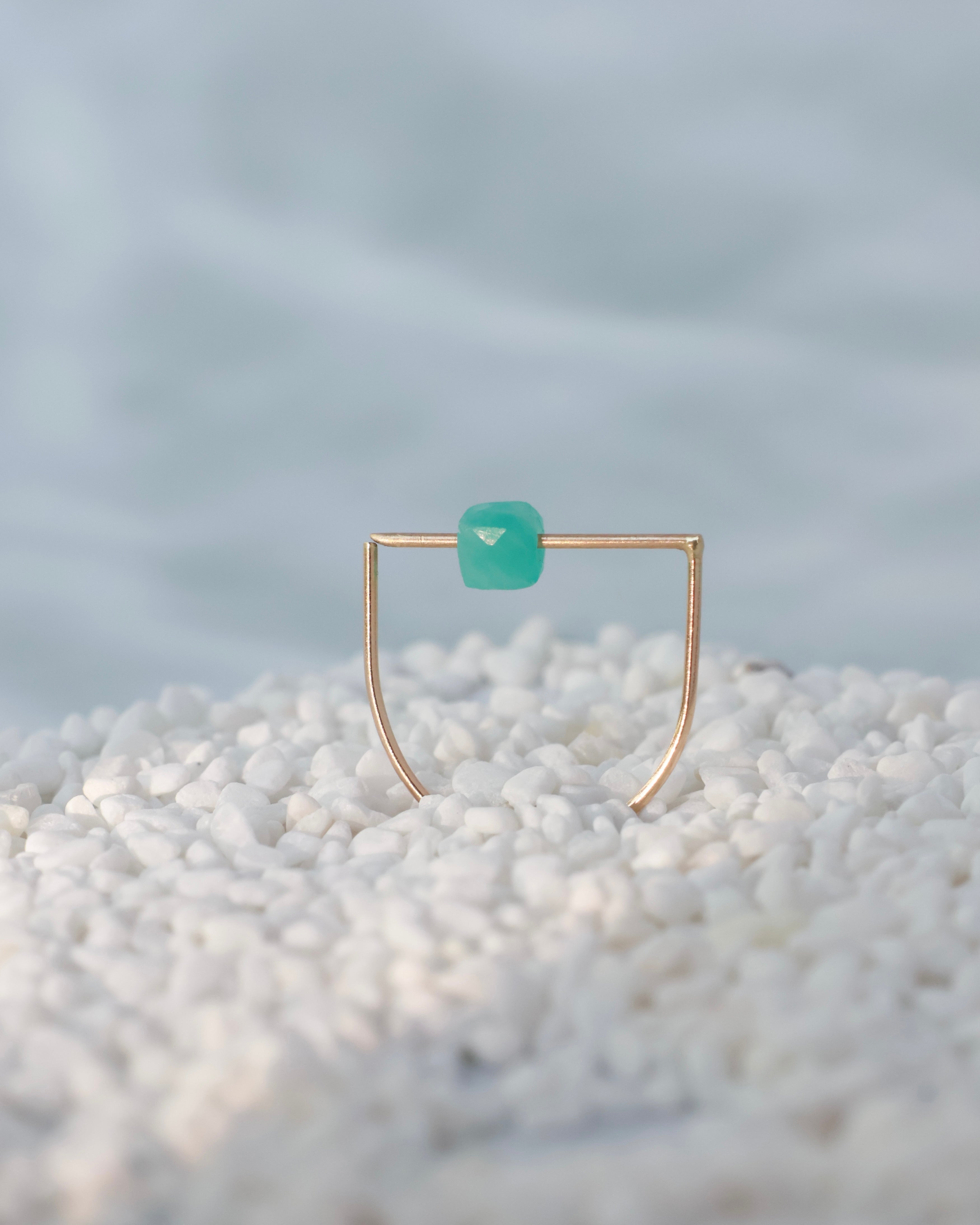 【8月限定】D ring “emerald sea”