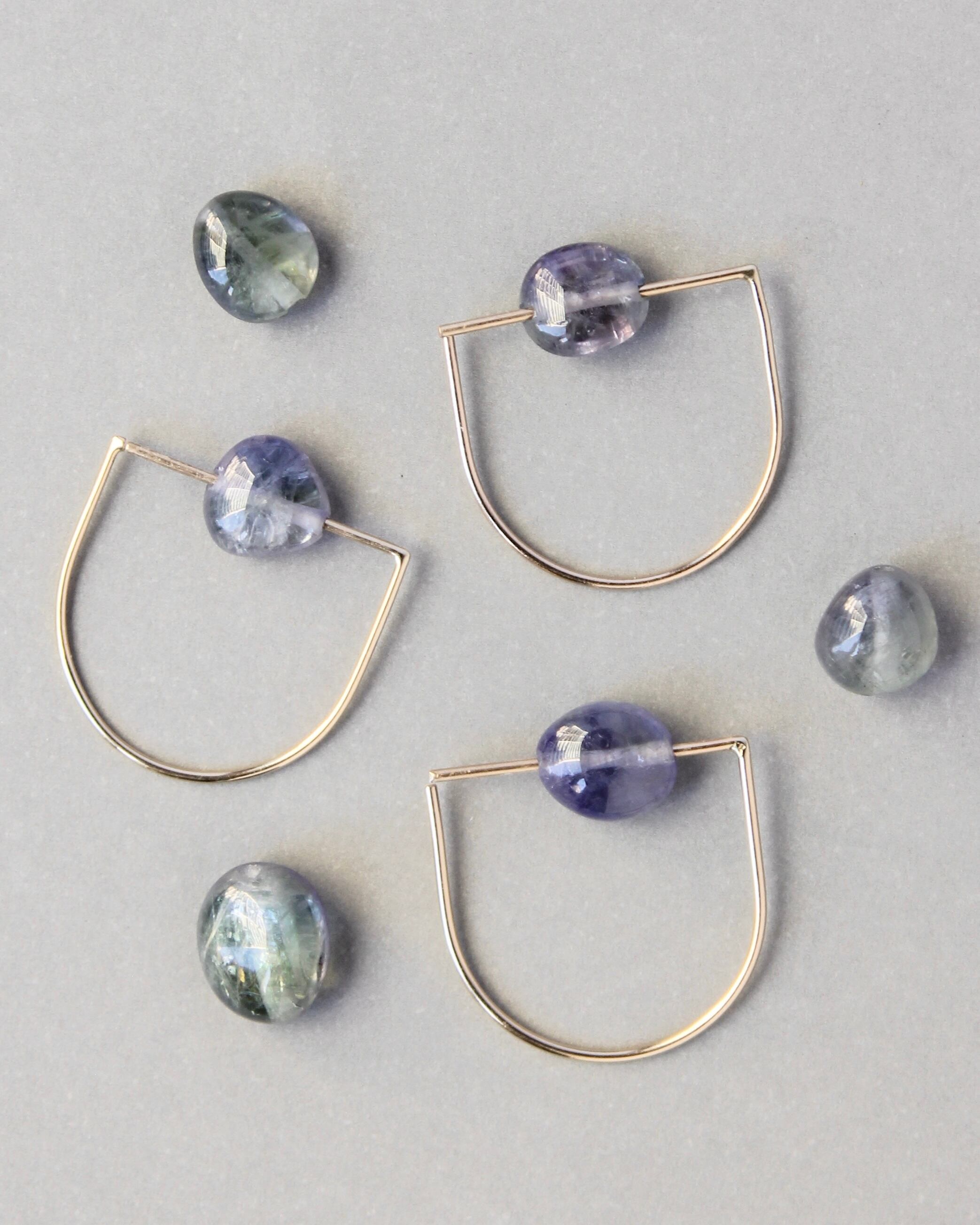 【2023年11月限定】D ring 18金 "kitten blue"