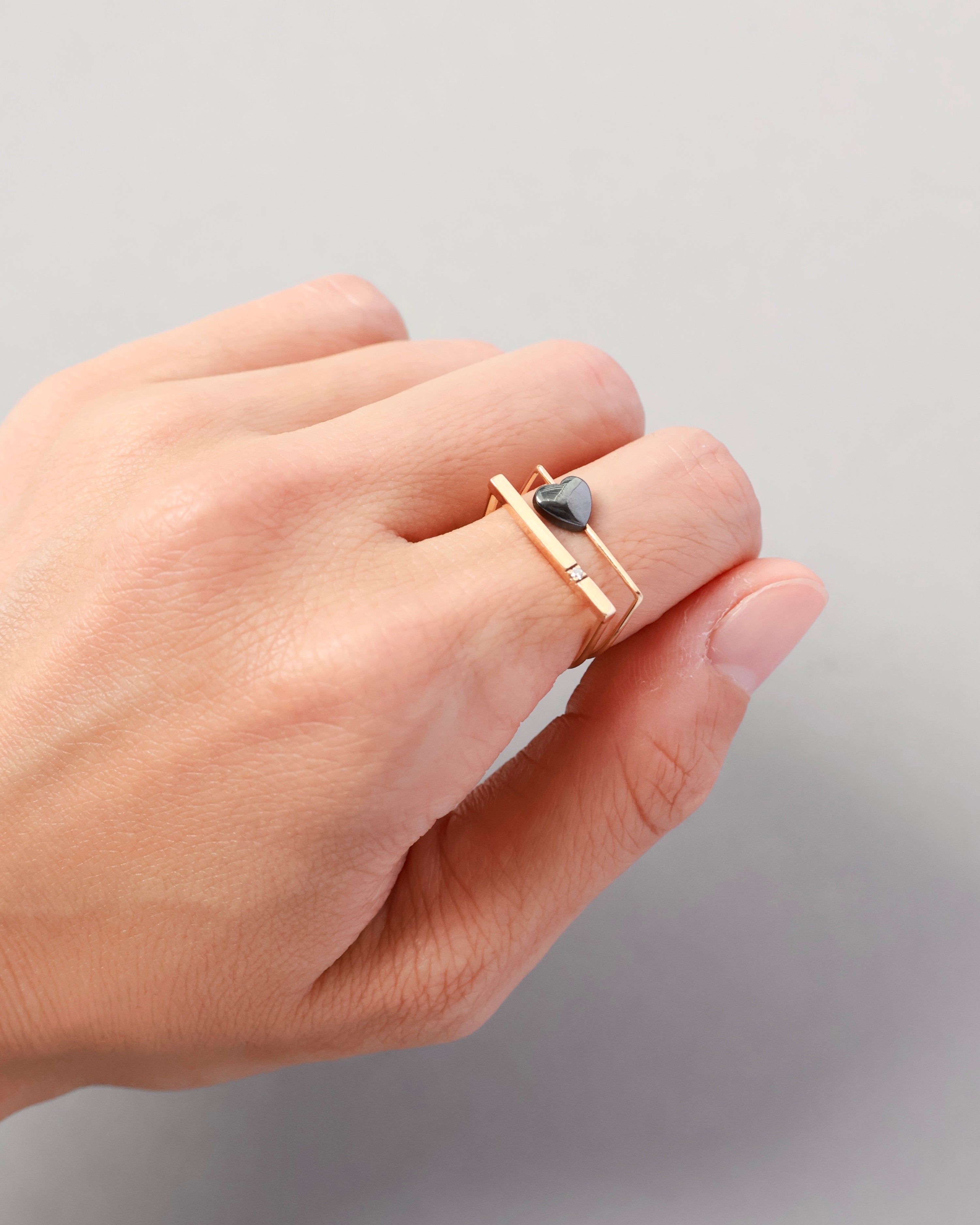 D ring "BLACK LADY"