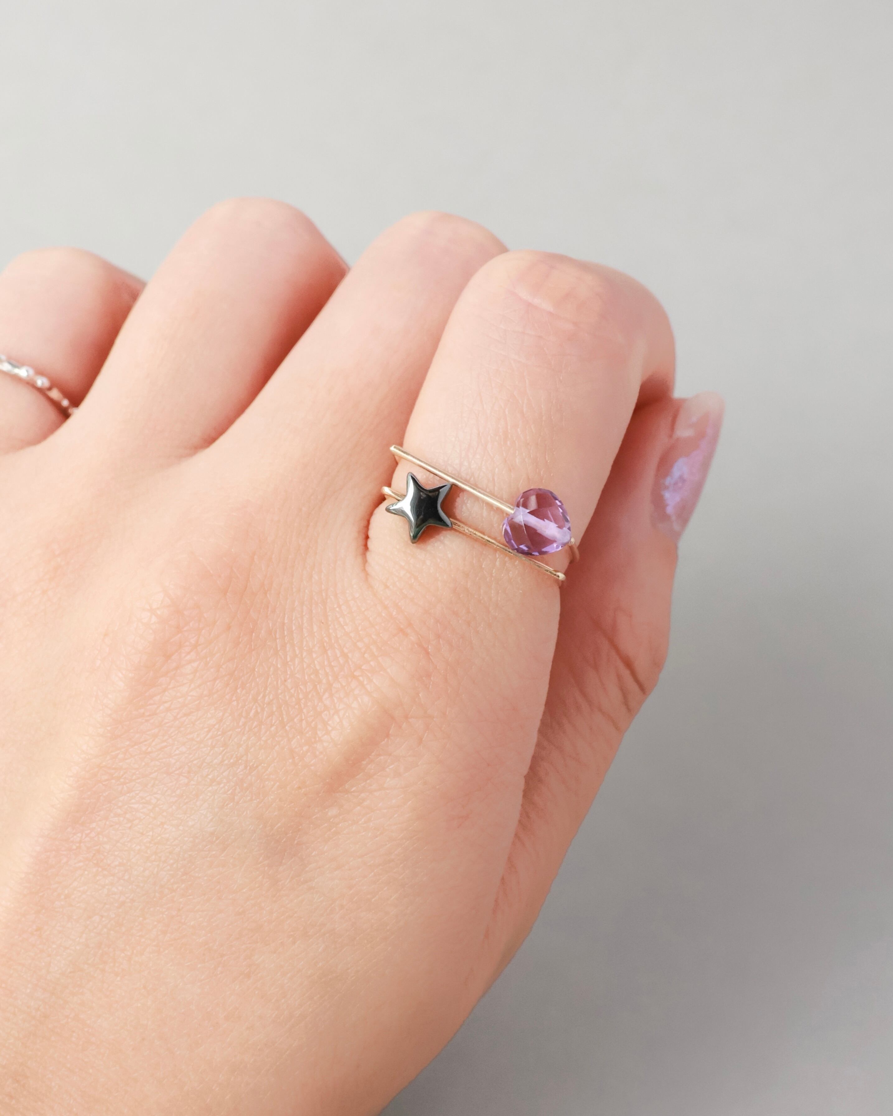 【2025年5月限定】K18 D ring “KIKI”