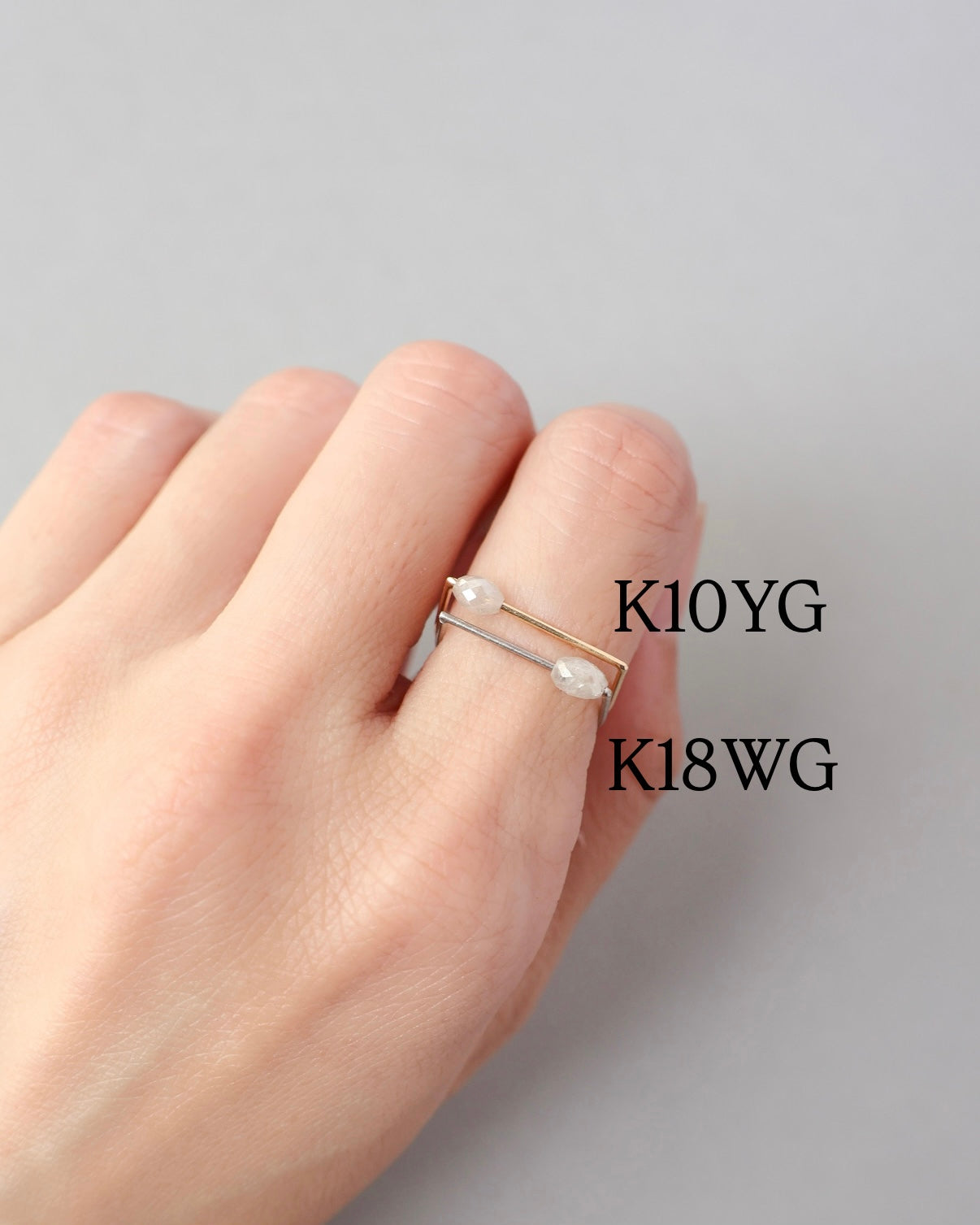 D ring “ヒトメボレ” K18
