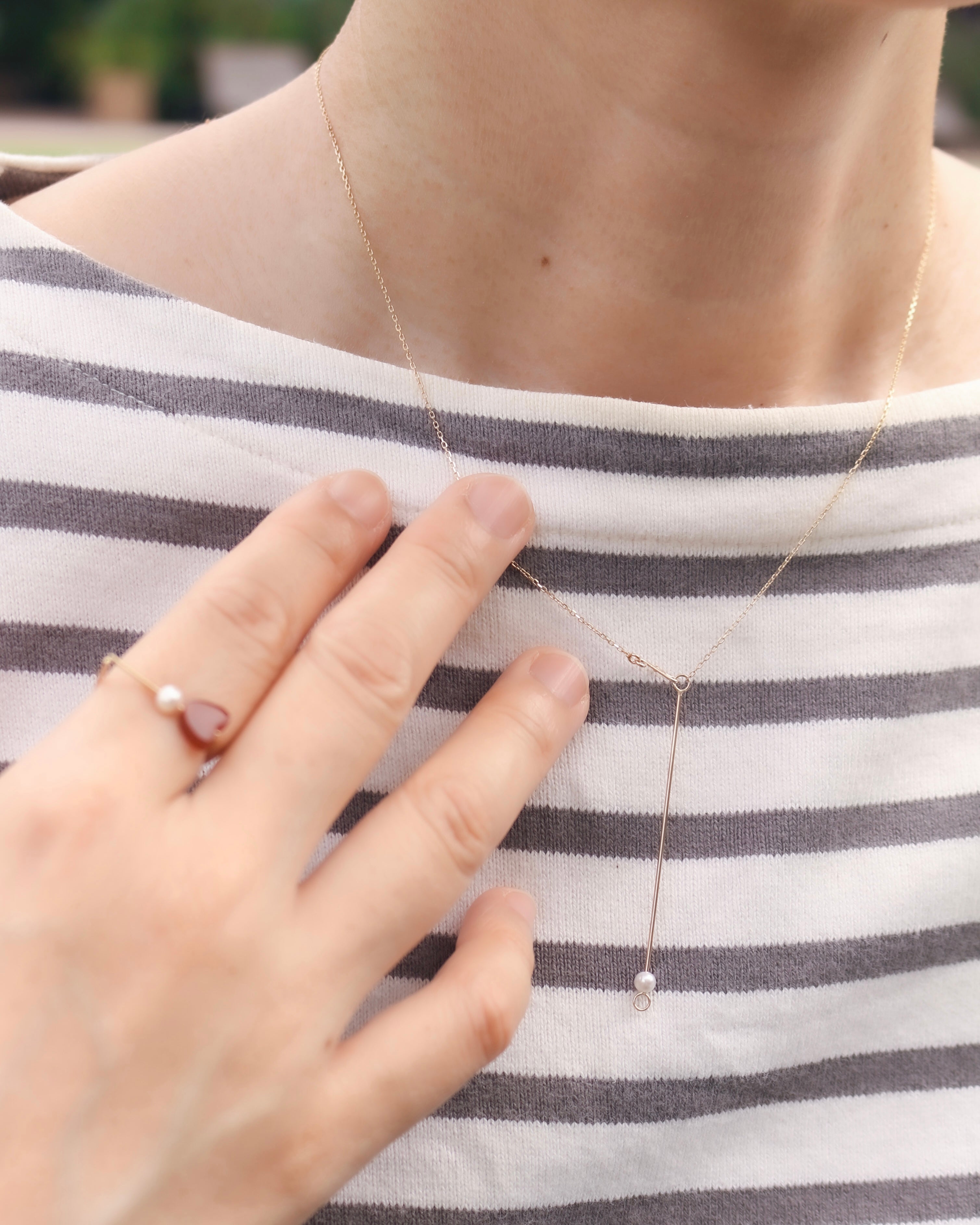 D necklace “人魚の涙”