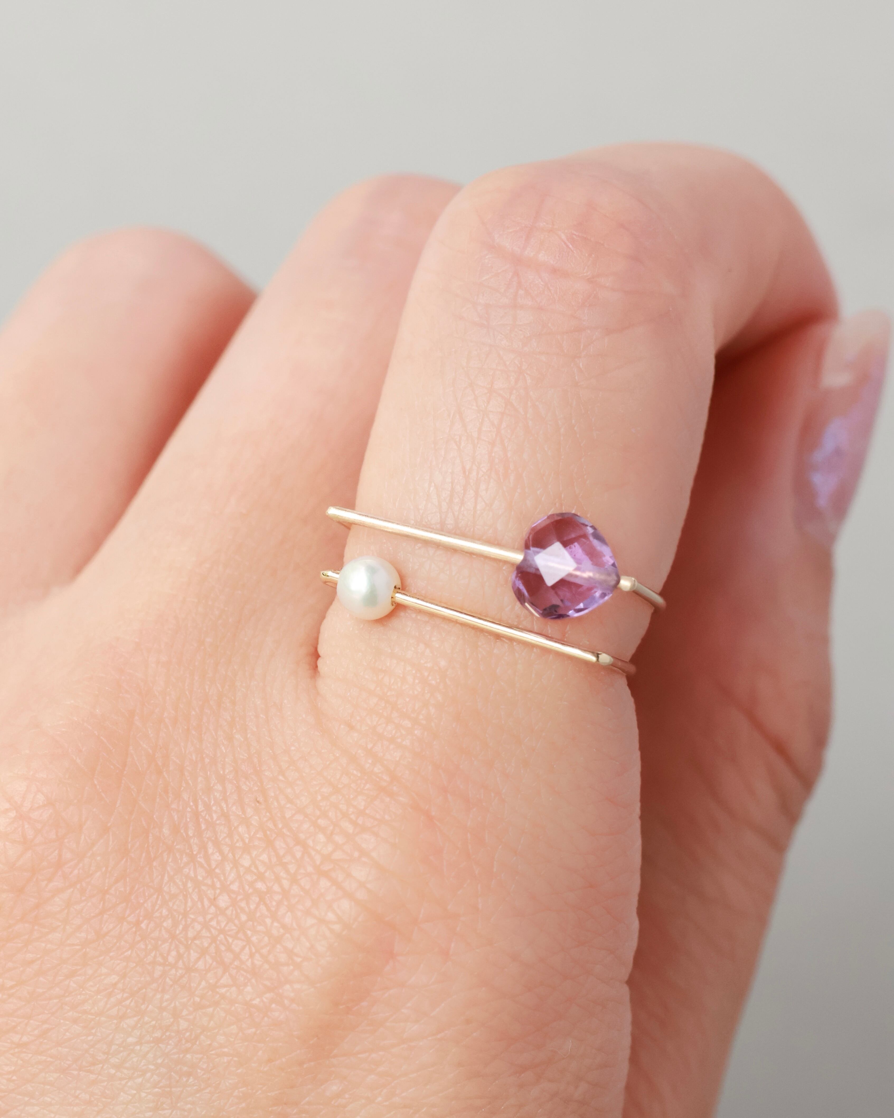 【2025年5月限定】K18 D ring “KIKI”