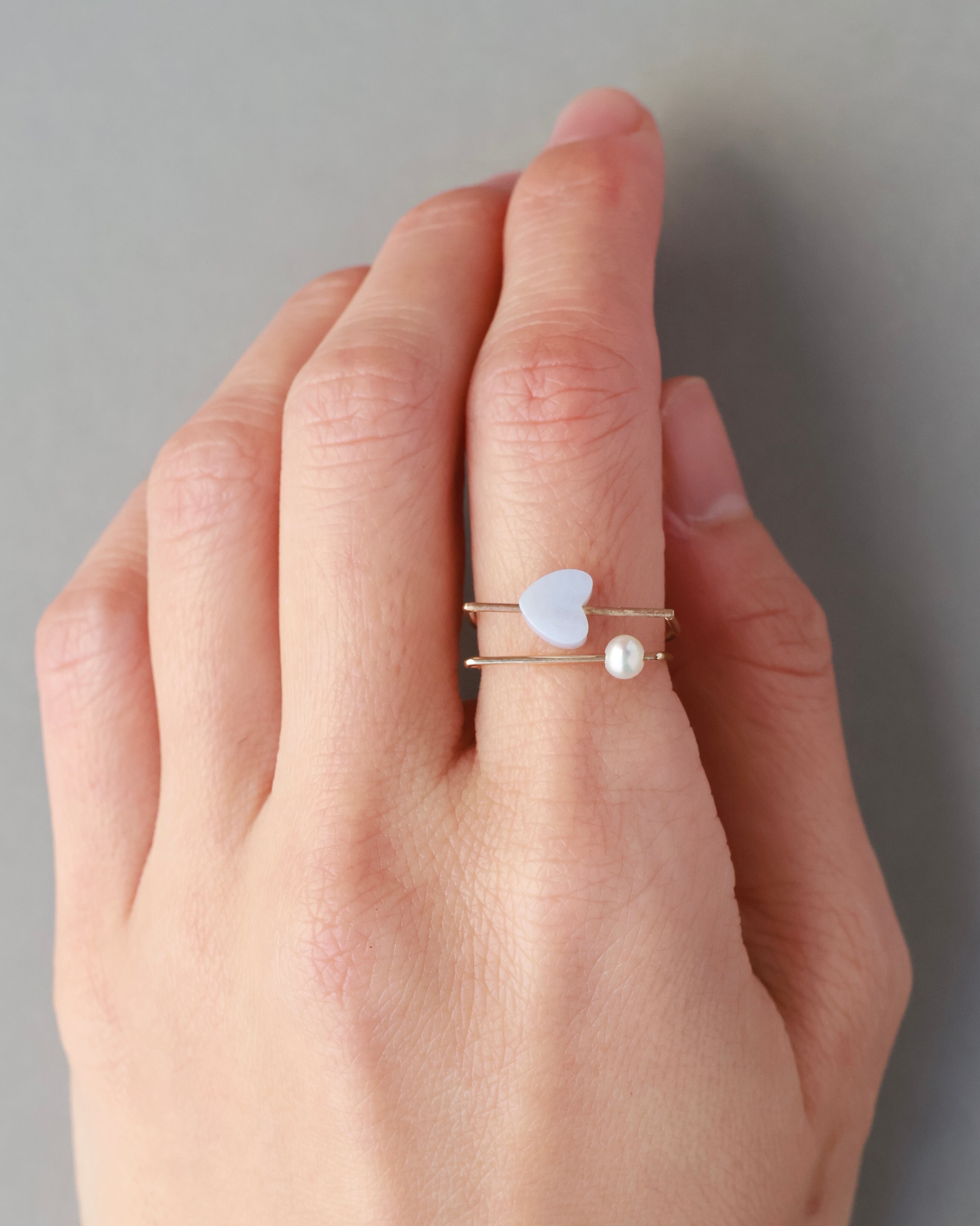 【2025年3月限定】 D ring “Blue Lace”