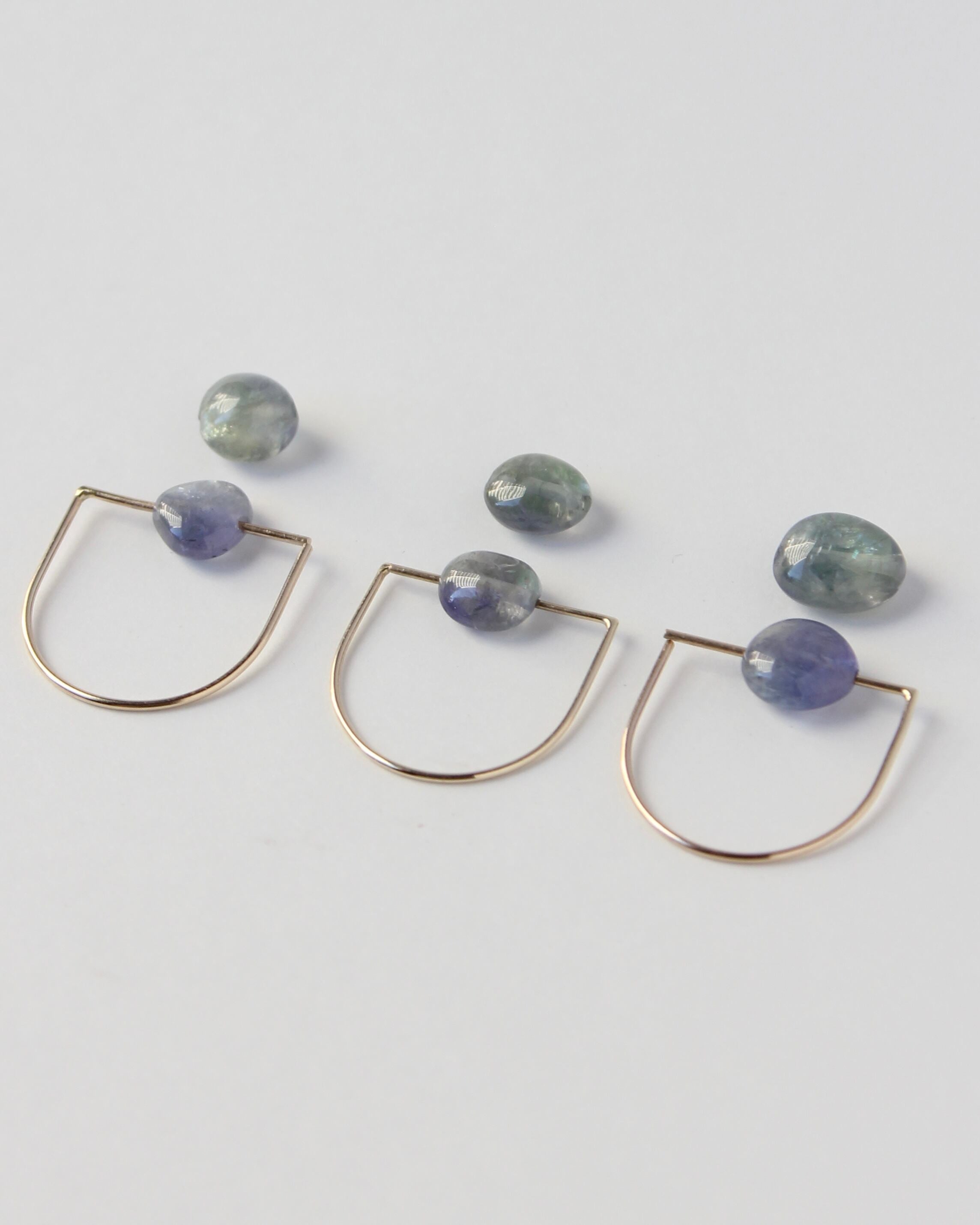 【2023年11月限定】D ring 18金 "kitten blue"
