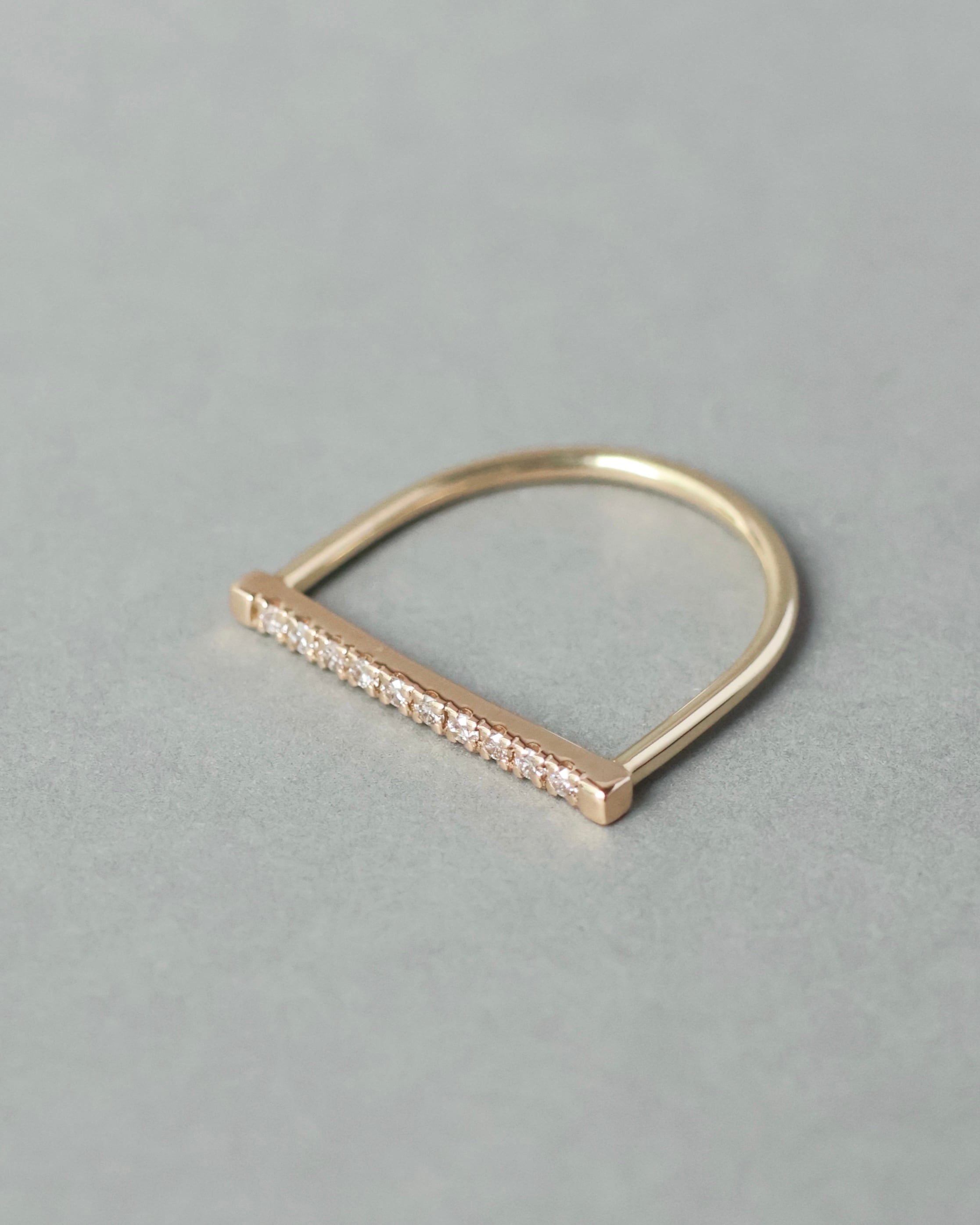 ピンキー　steps D ring “milkyway”